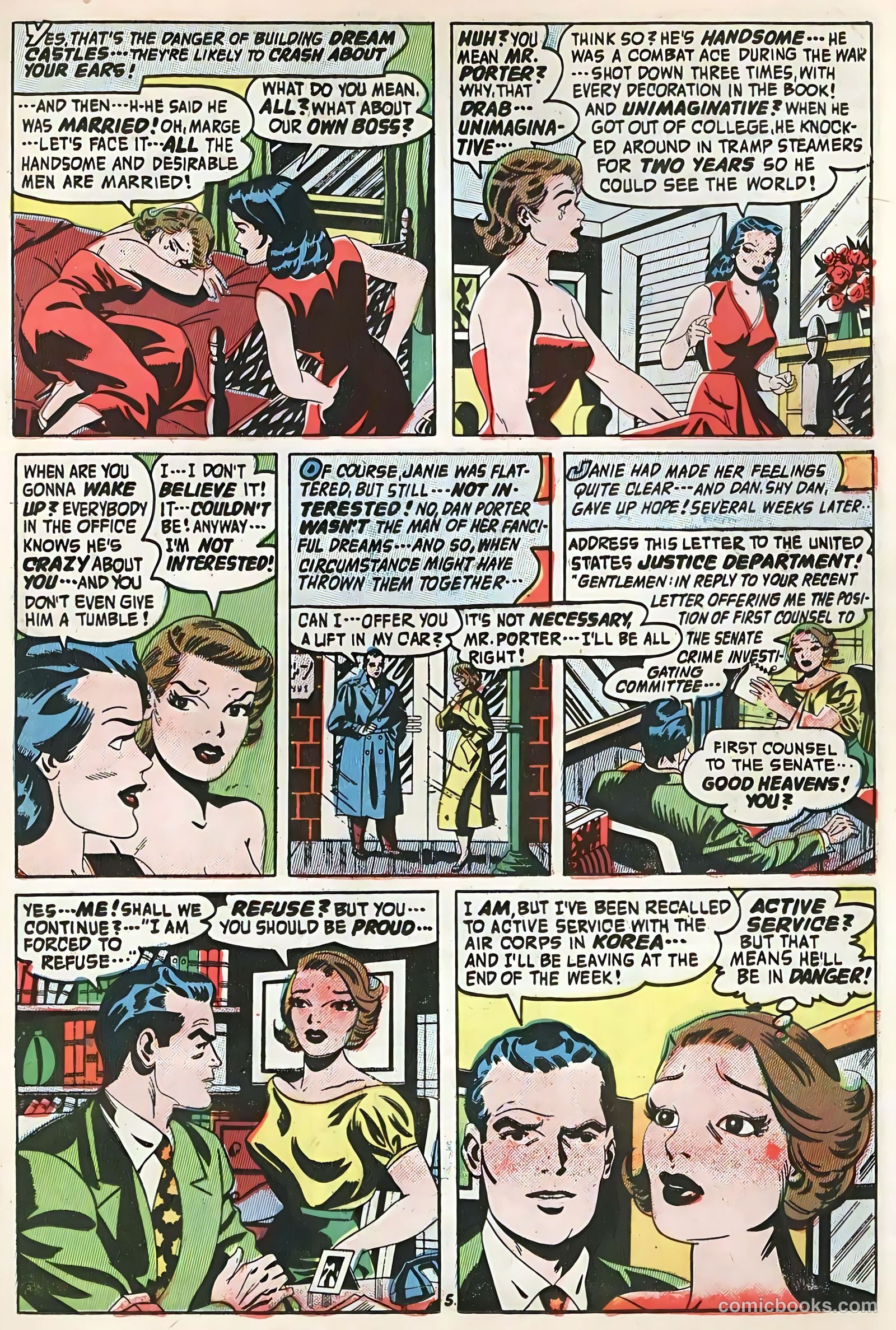 Romantic Adventures #37 (1953) — page 23 of 36