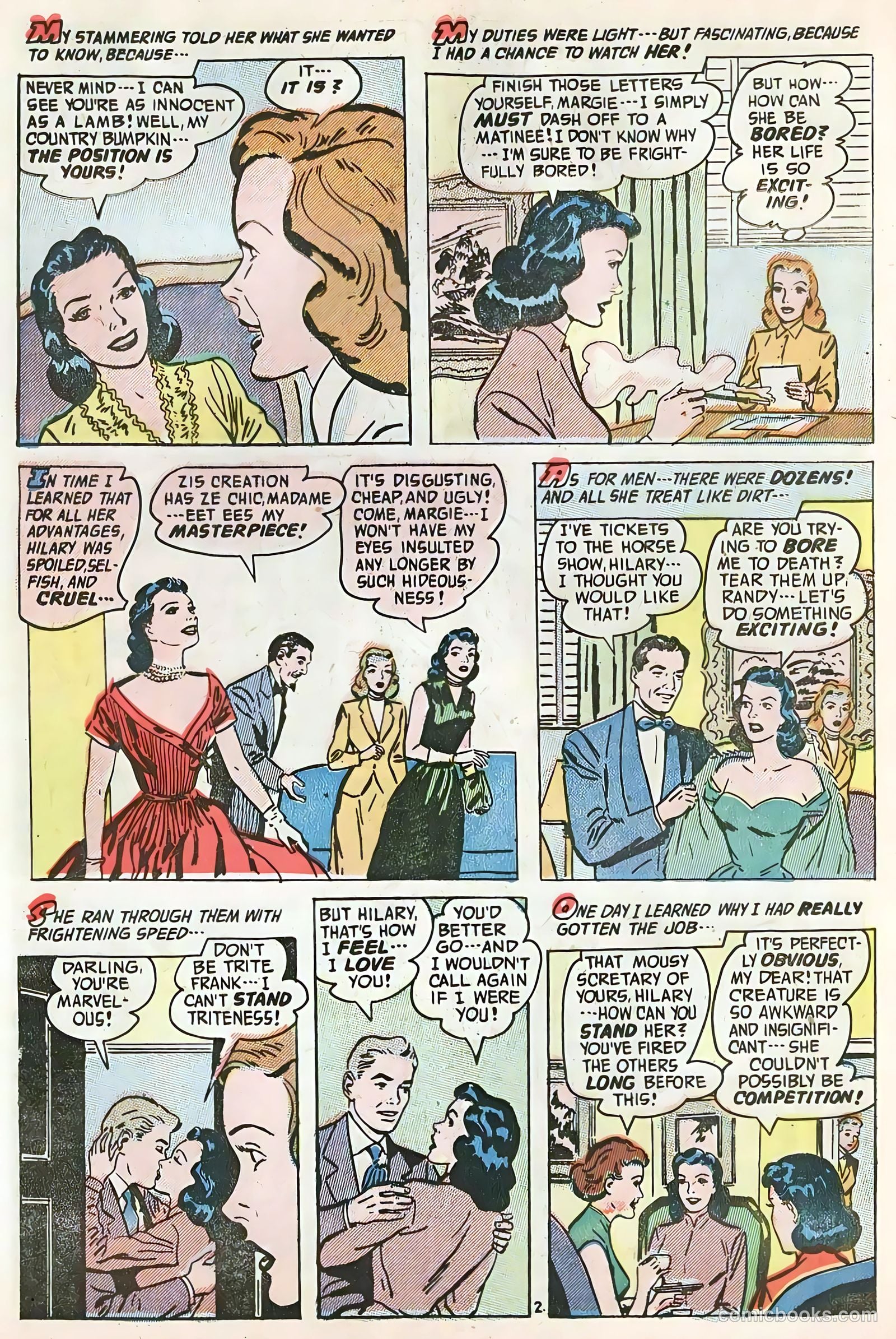 Romantic Adventures #37 (1953) — page 28 of 36
