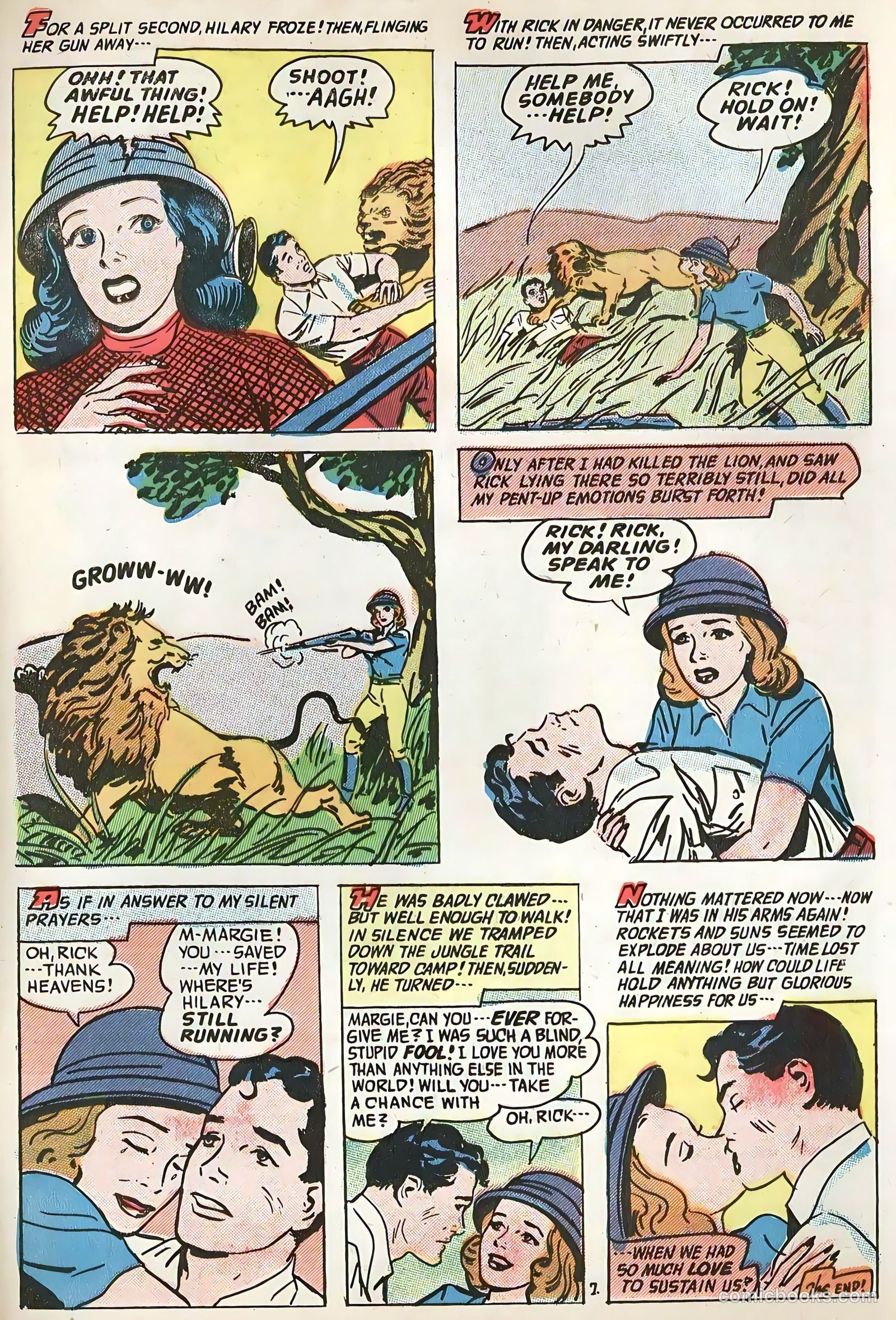Romantic Adventures #37 (1953) — page 33 of 36