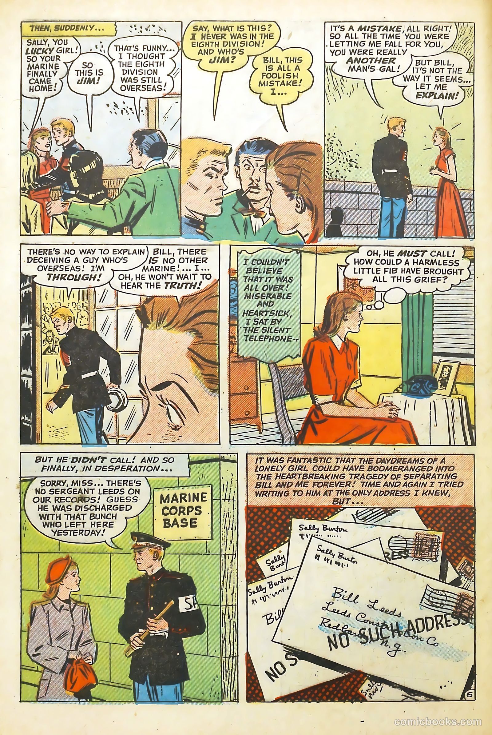 Romantic Adventures #38 (1953) — page 8 of 36