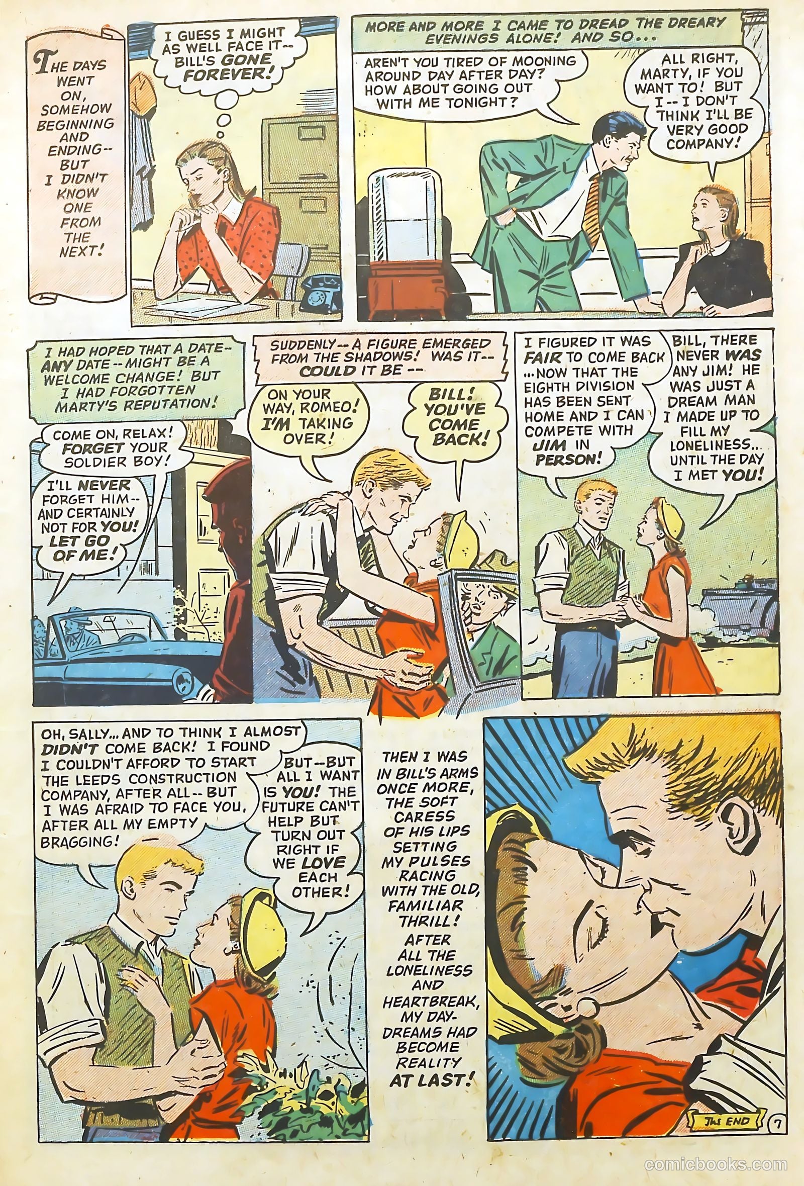 Romantic Adventures #38 (1953) — page 9 of 36