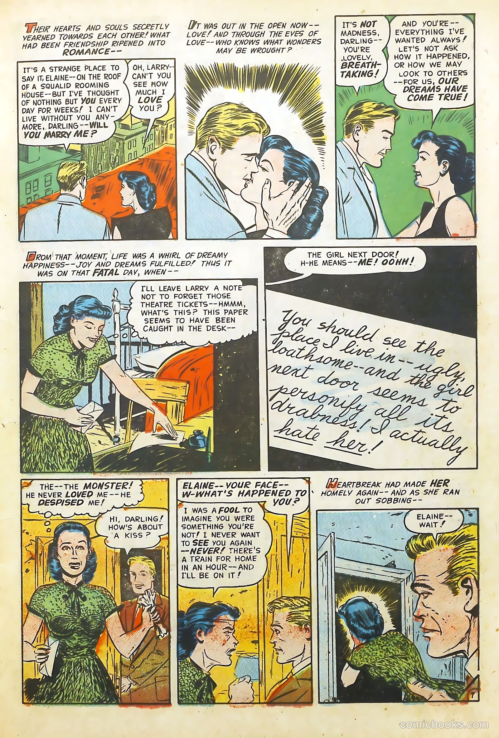Romantic Adventures #38 (1953) — page 17 of 36
