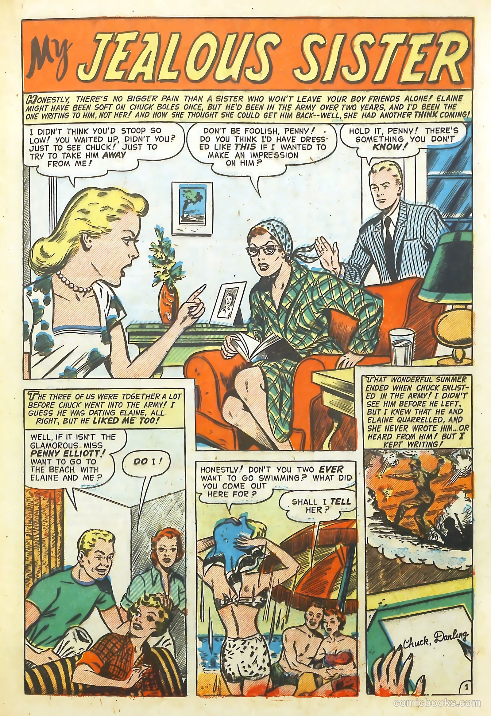 Romantic Adventures #38 (1953) — page 19 of 36