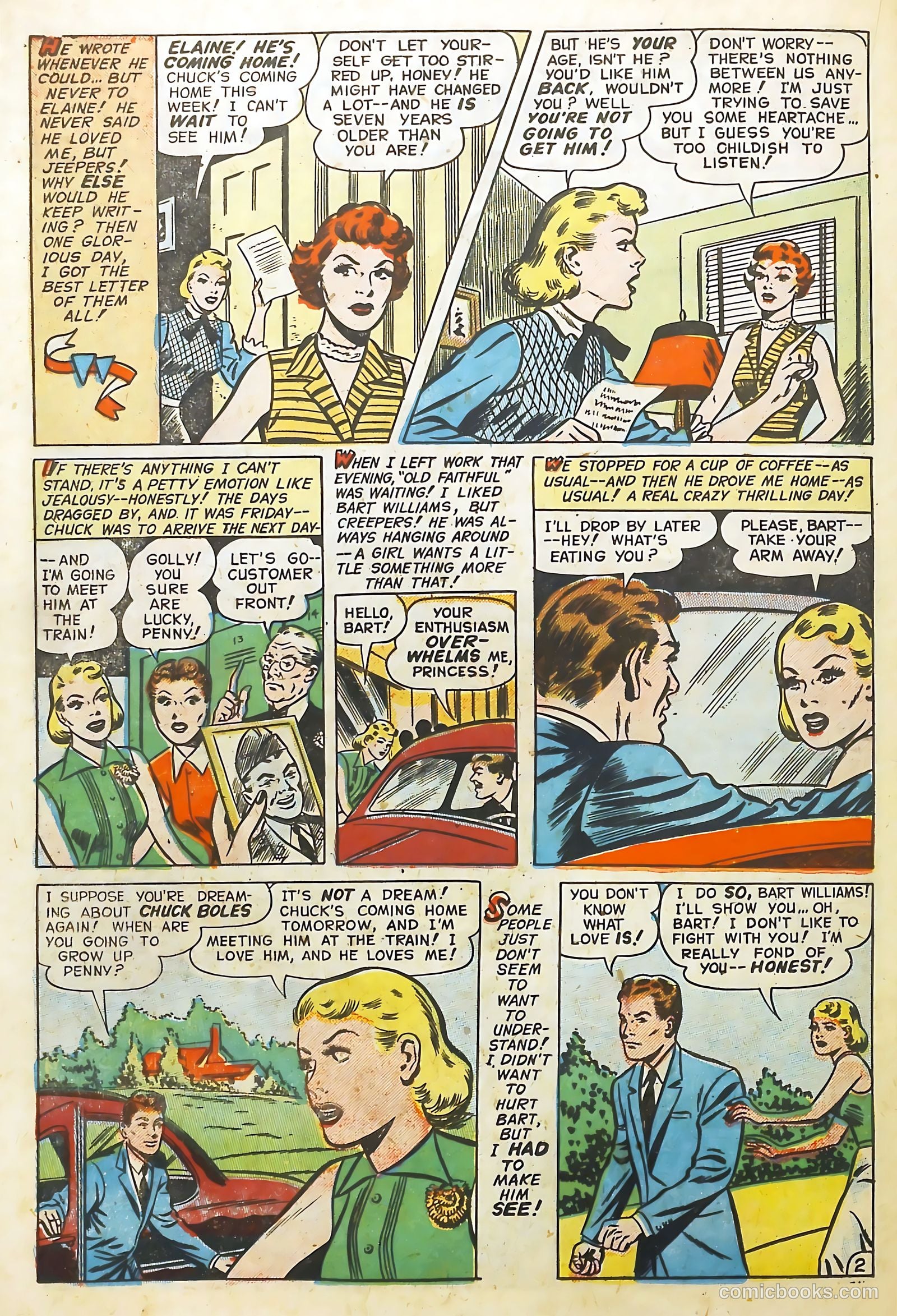 Romantic Adventures #38 (1953) — page 20 of 36