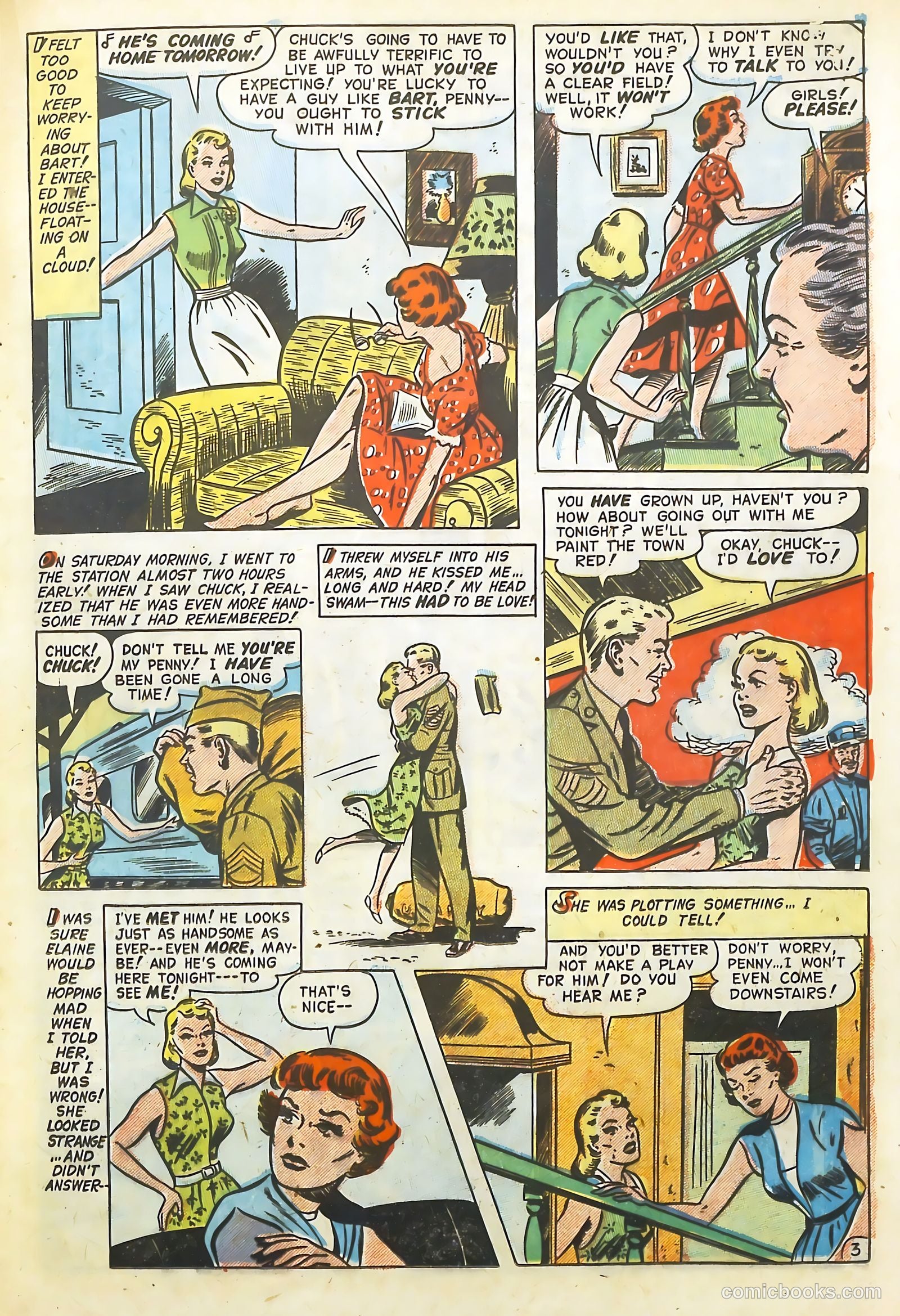 Romantic Adventures #38 (1953) — page 21 of 36