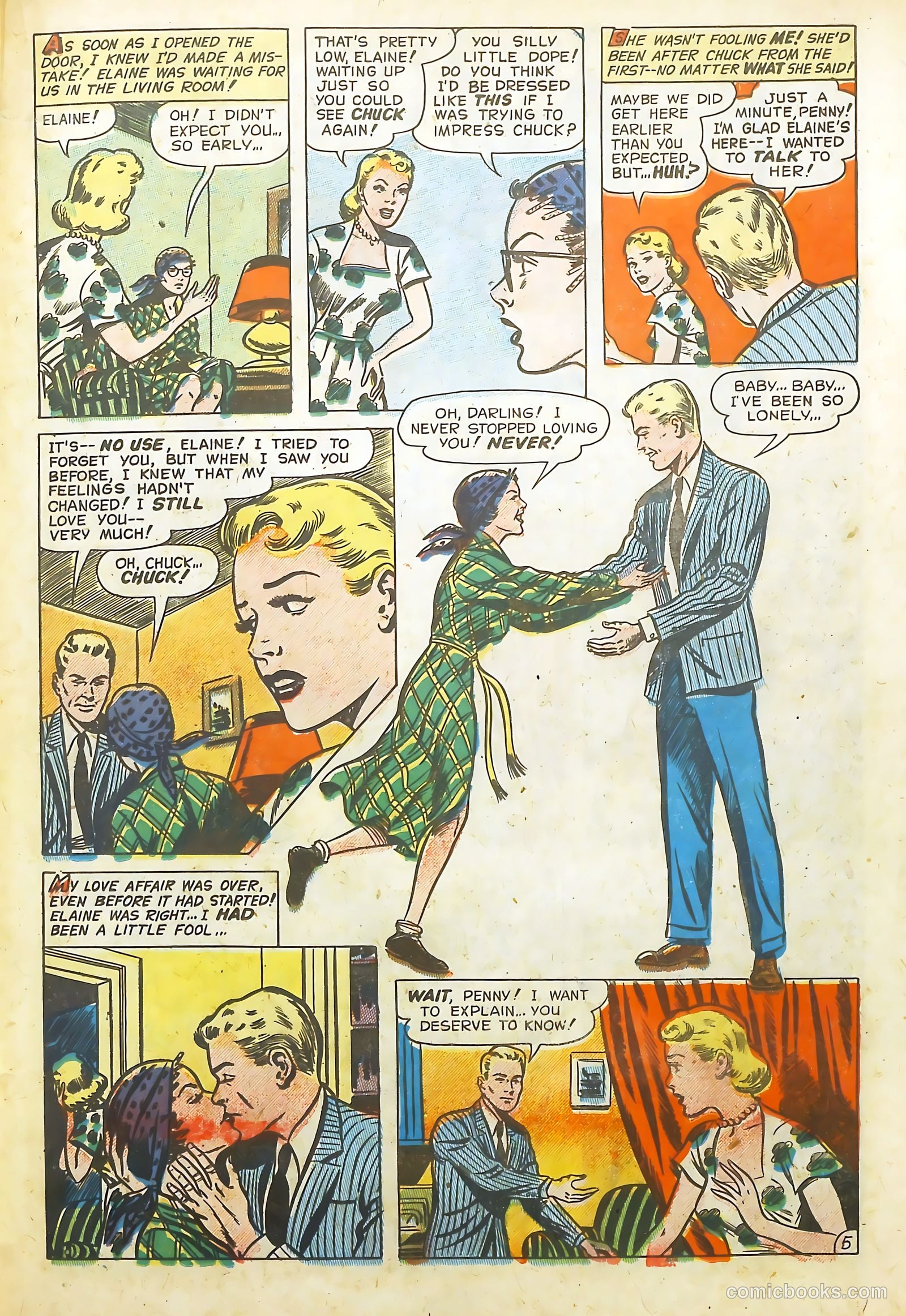 Romantic Adventures #38 (1953) — page 23 of 36