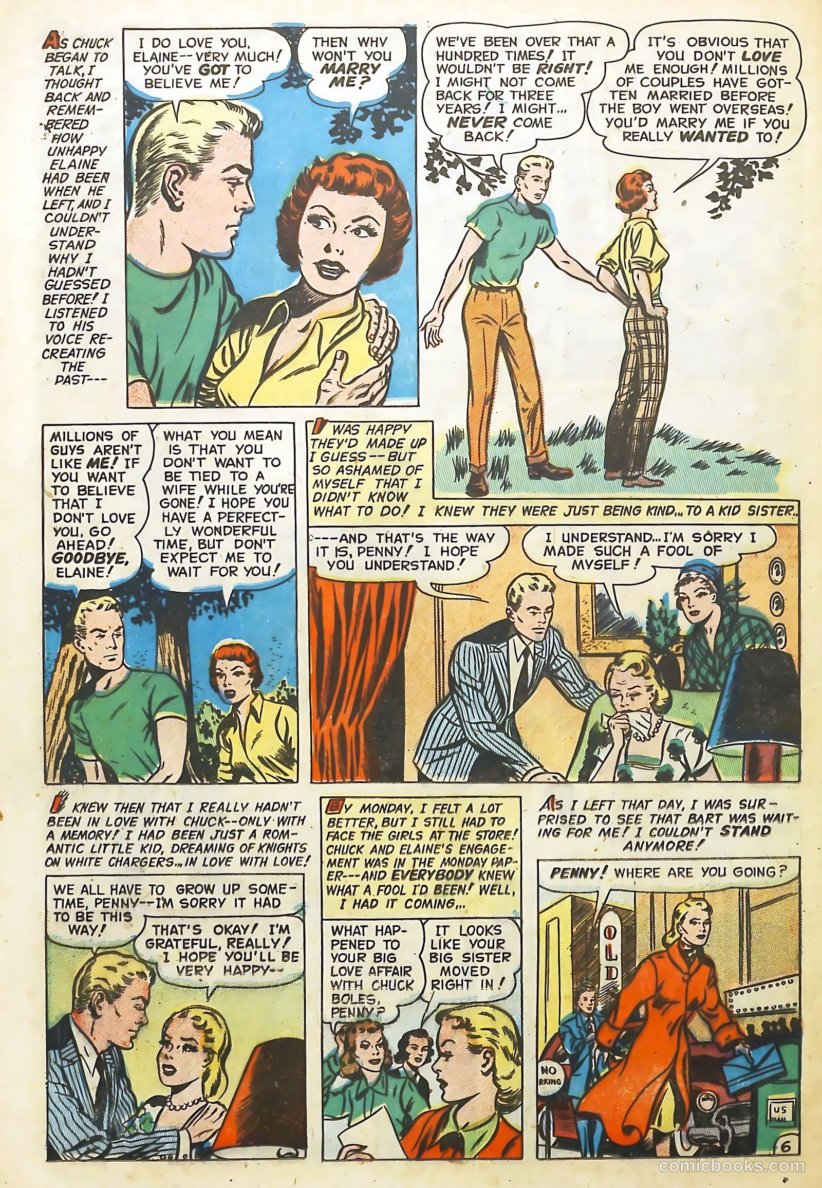 Romantic Adventures #38 (1953) — page 24 of 36