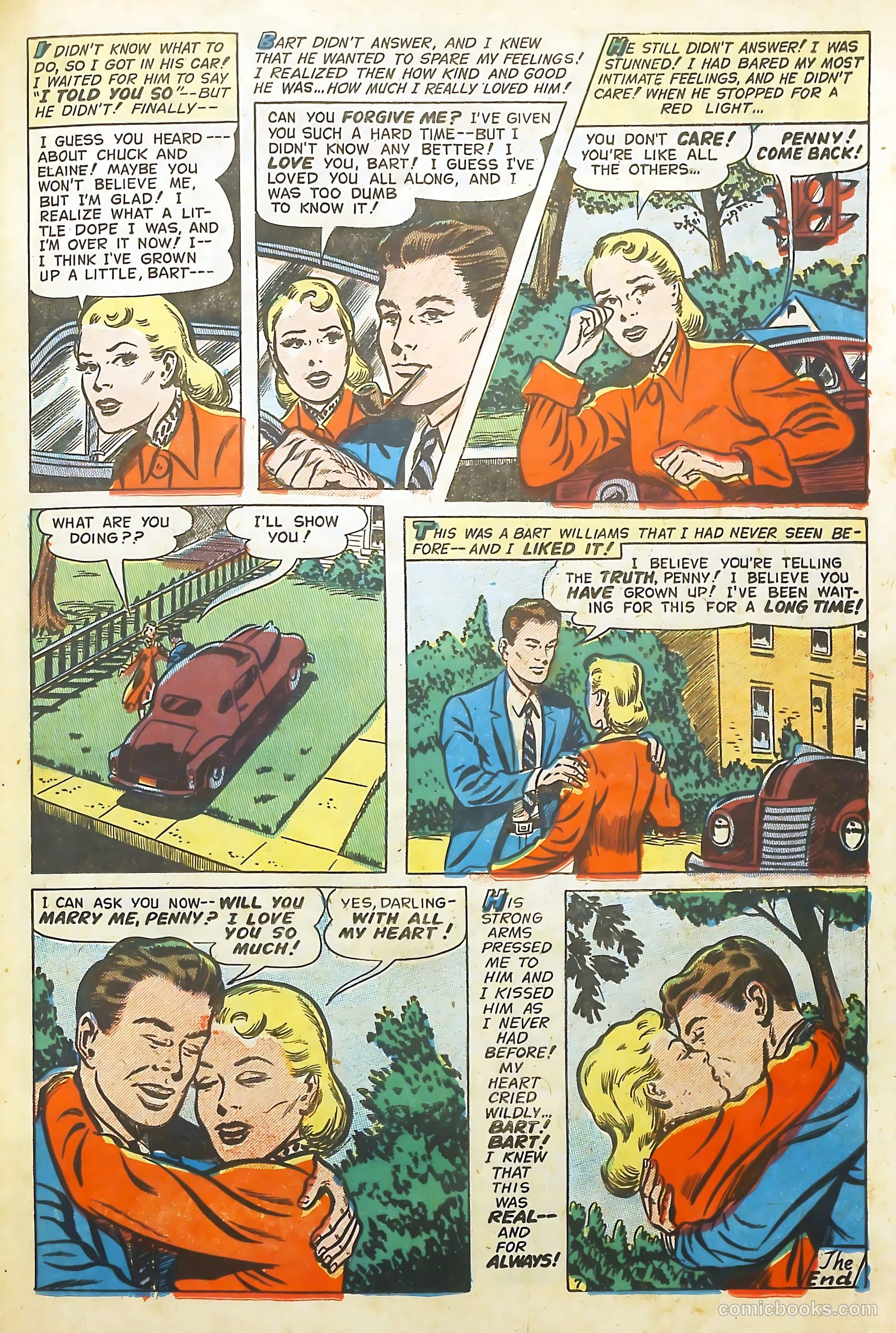 Romantic Adventures #38 (1953) — page 25 of 36