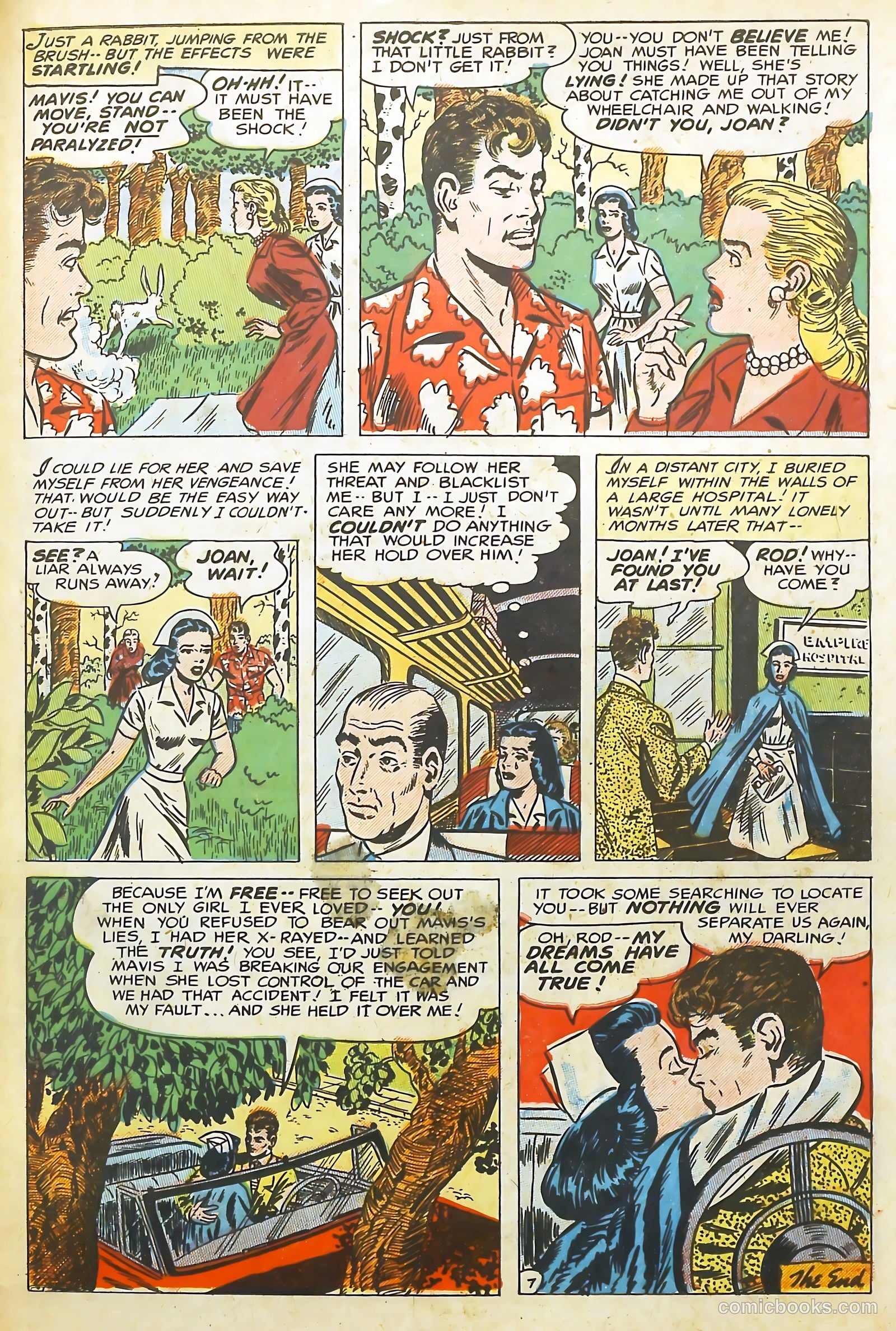 Romantic Adventures #38 (1953) — page 33 of 36