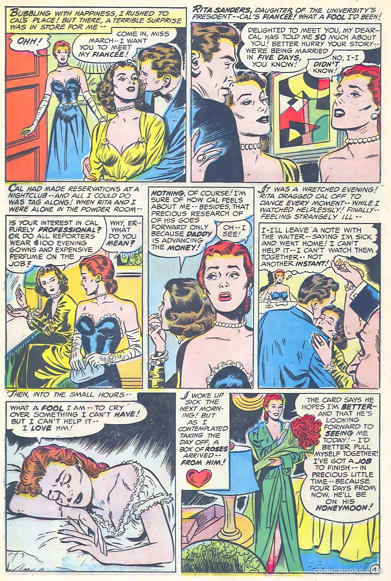 Romantic Adventures #39 (1953) — page 16 of 36