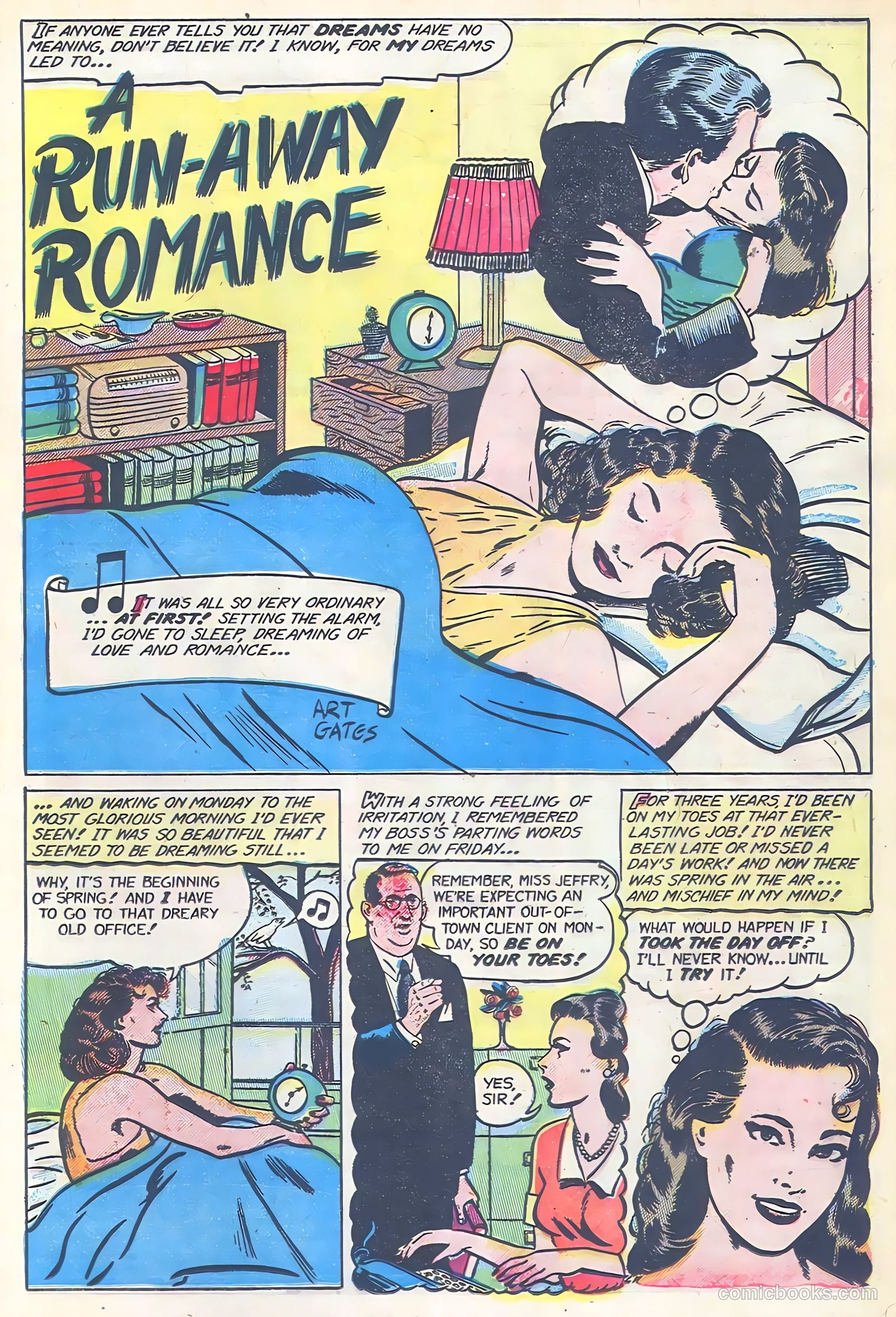 Romantic Adventures #39 (1953) — page 21 of 36