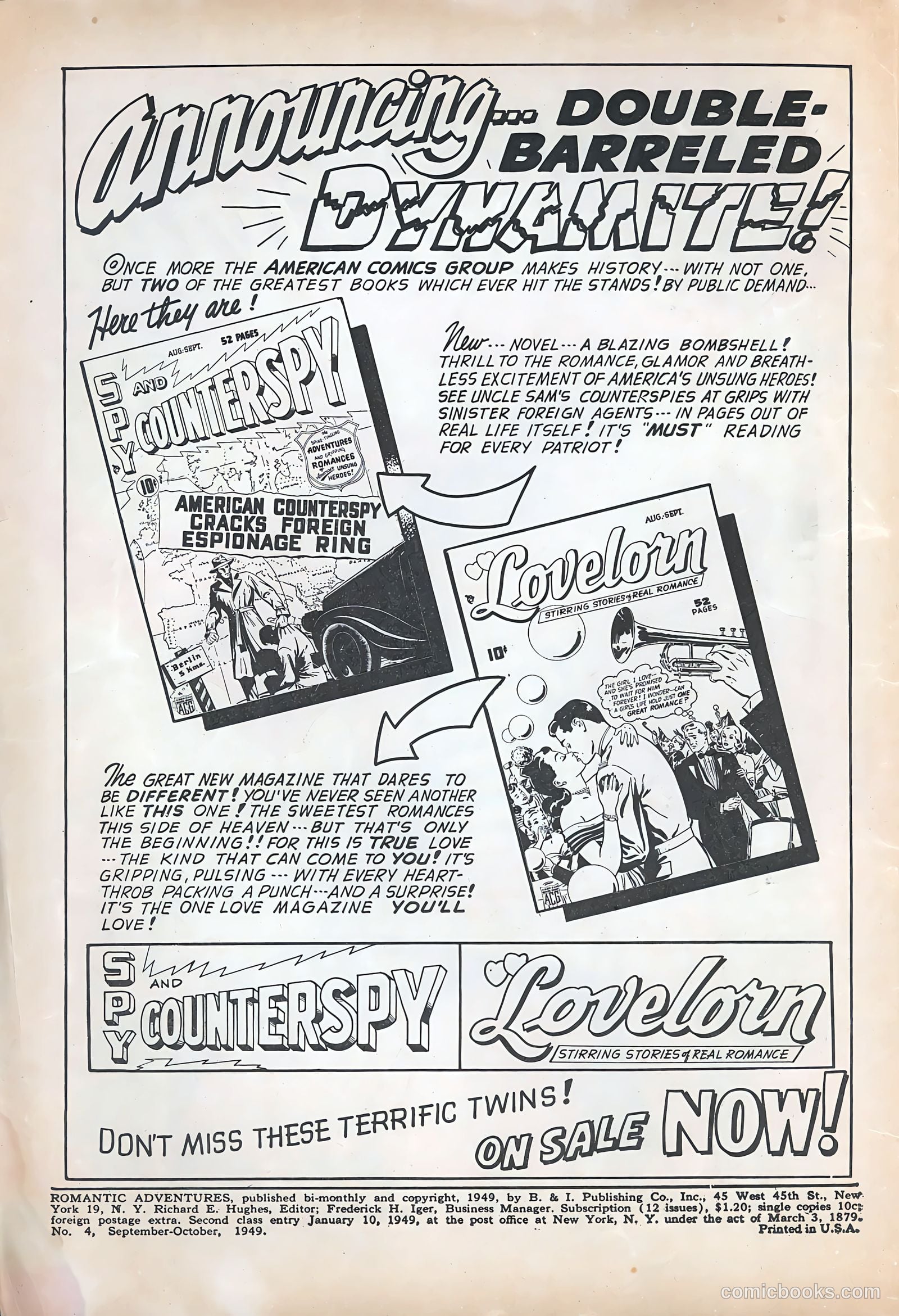 Romantic Adventures #4 (1949) — page 2 of 52