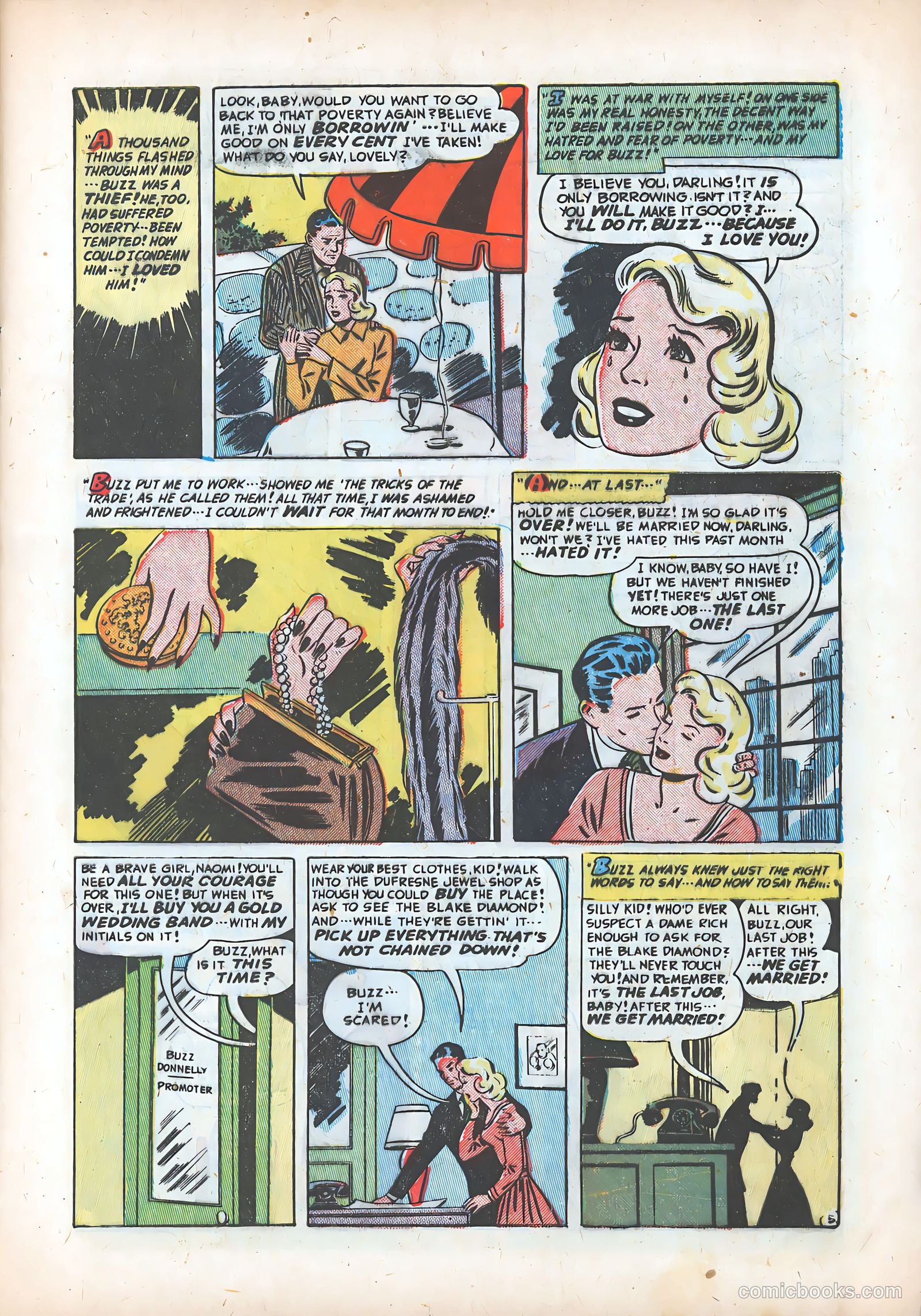Romantic Adventures #4 (1949) — page 7 of 52