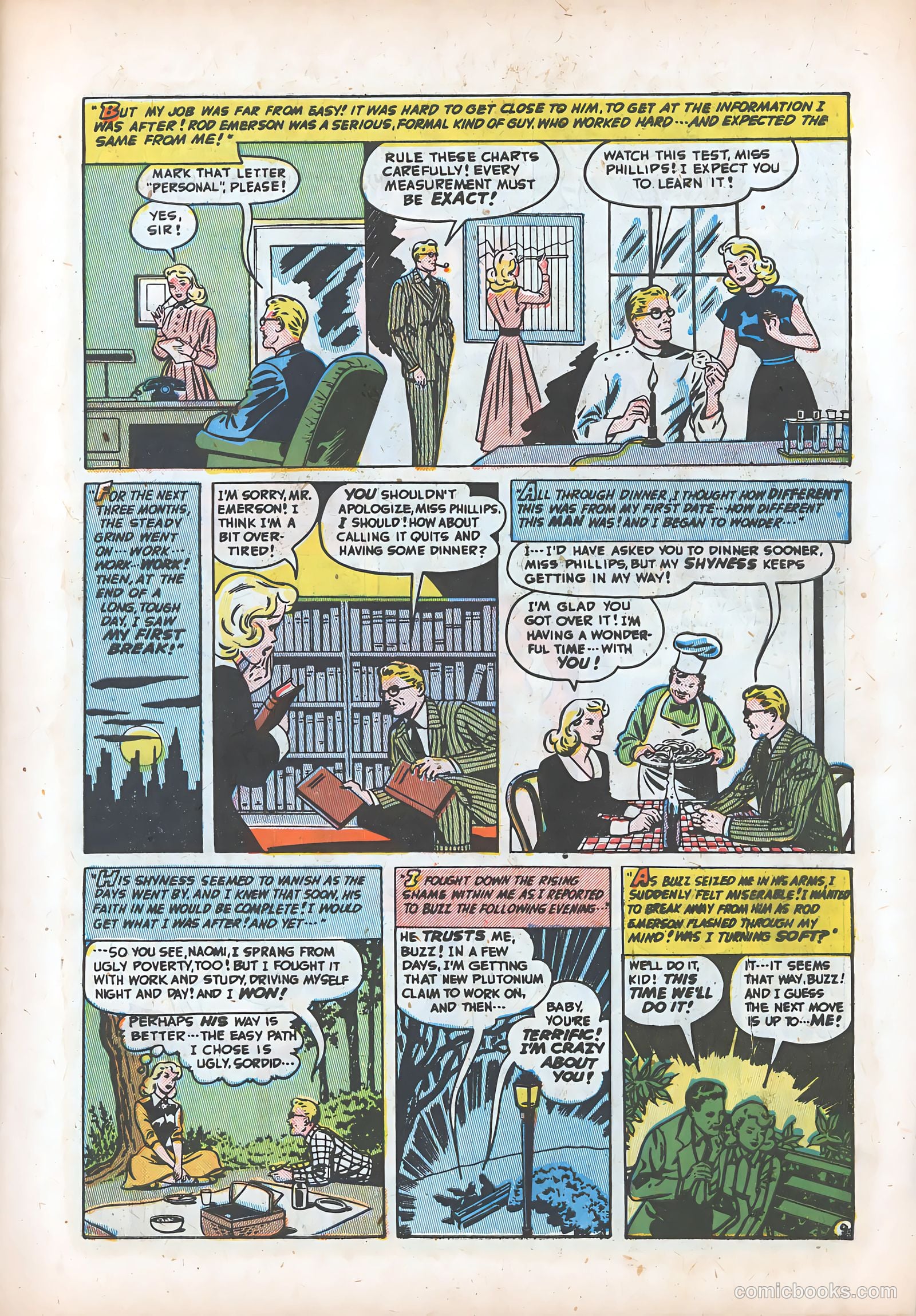 Romantic Adventures #4 (1949) — page 11 of 52