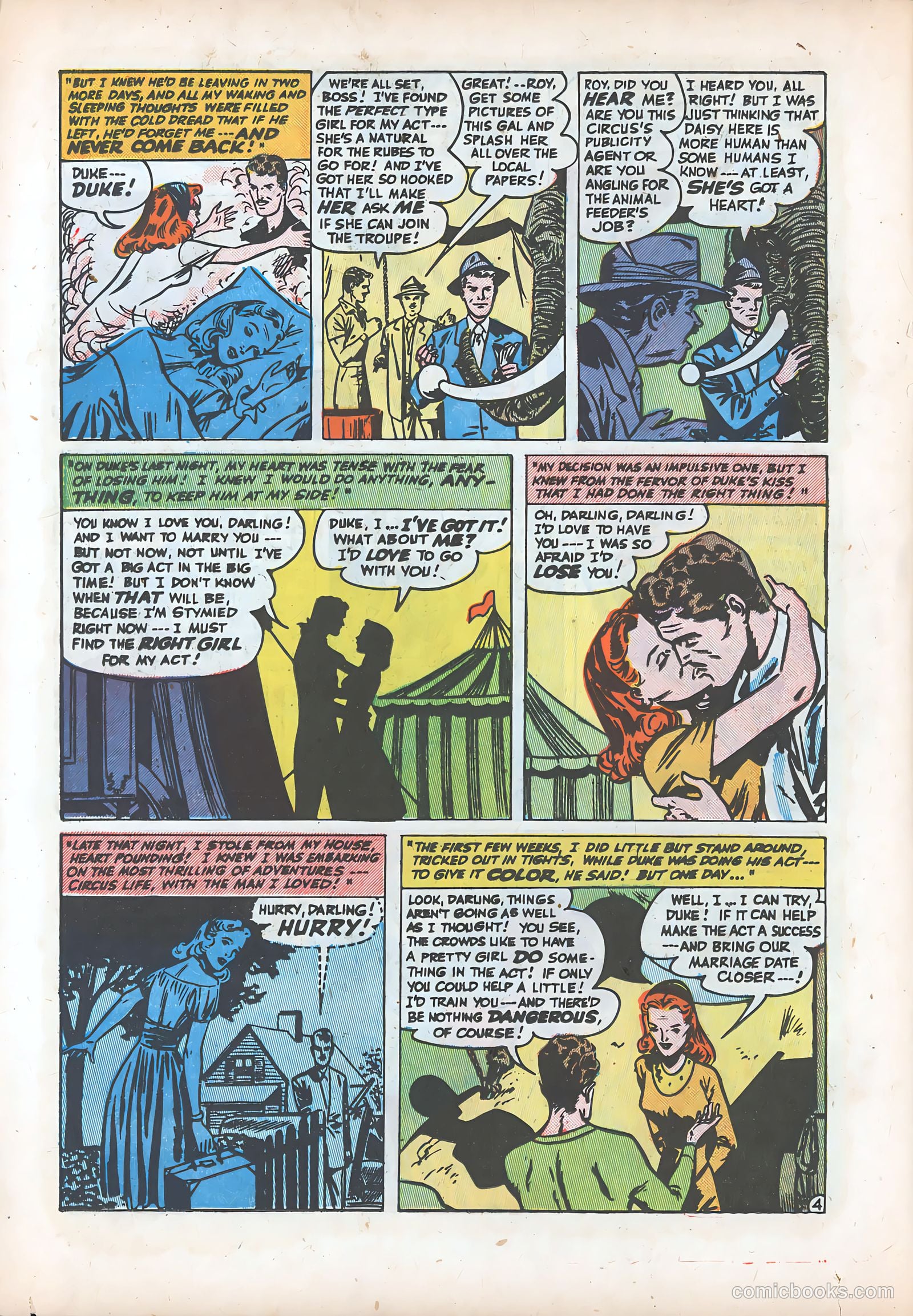 Romantic Adventures #4 (1949) — page 18 of 52