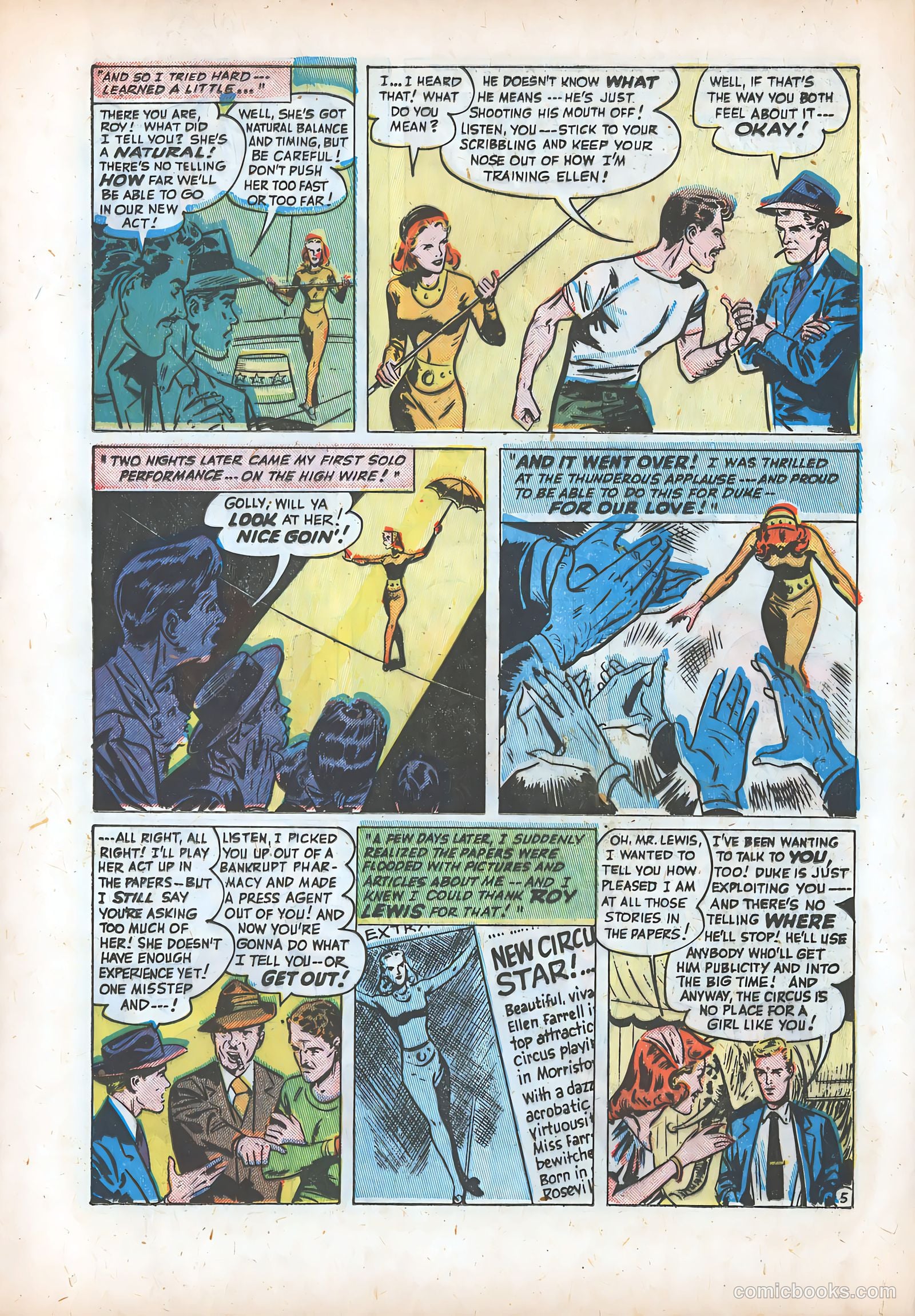 Romantic Adventures #4 (1949) — page 19 of 52