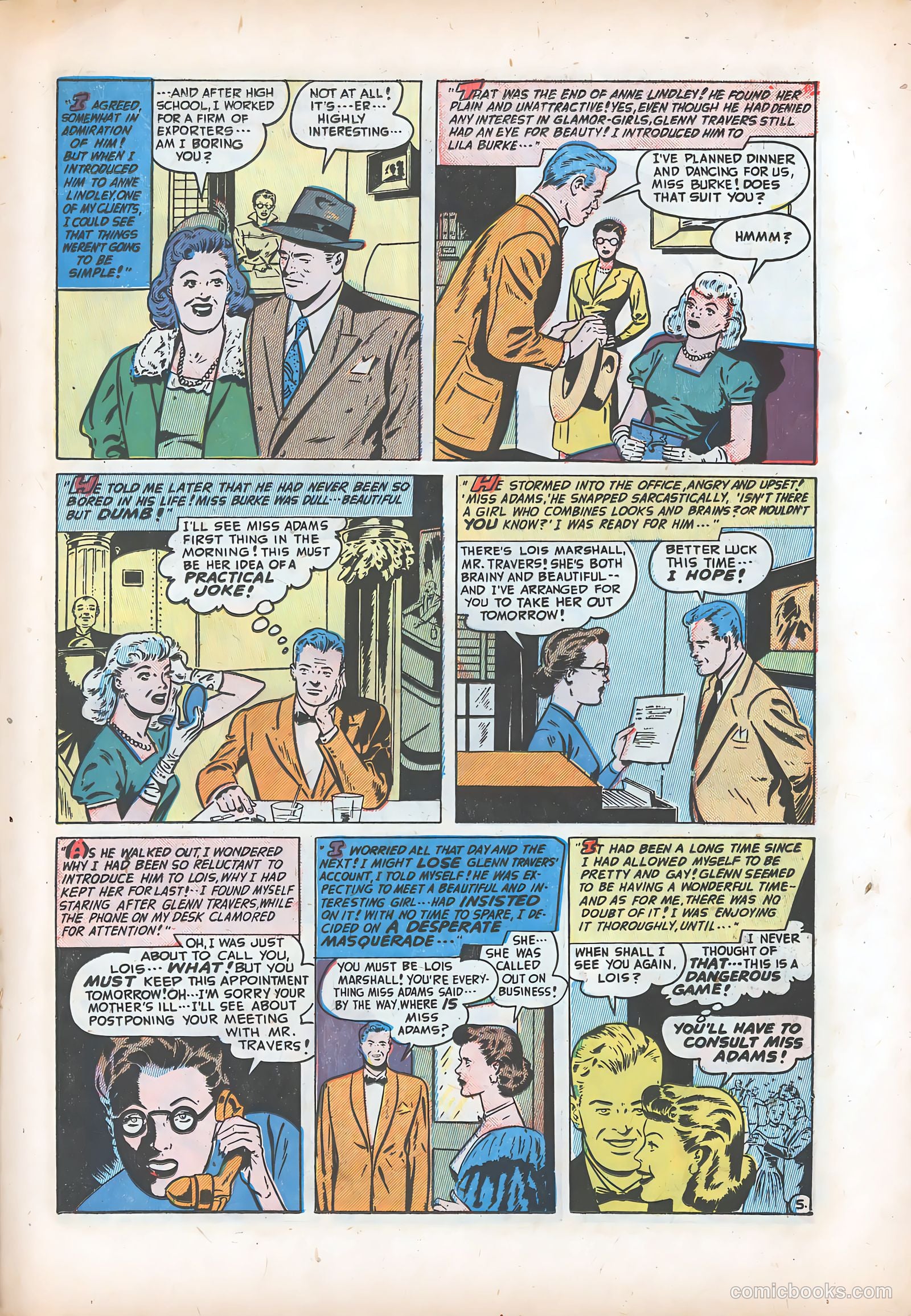 Romantic Adventures #4 (1949) — page 29 of 52