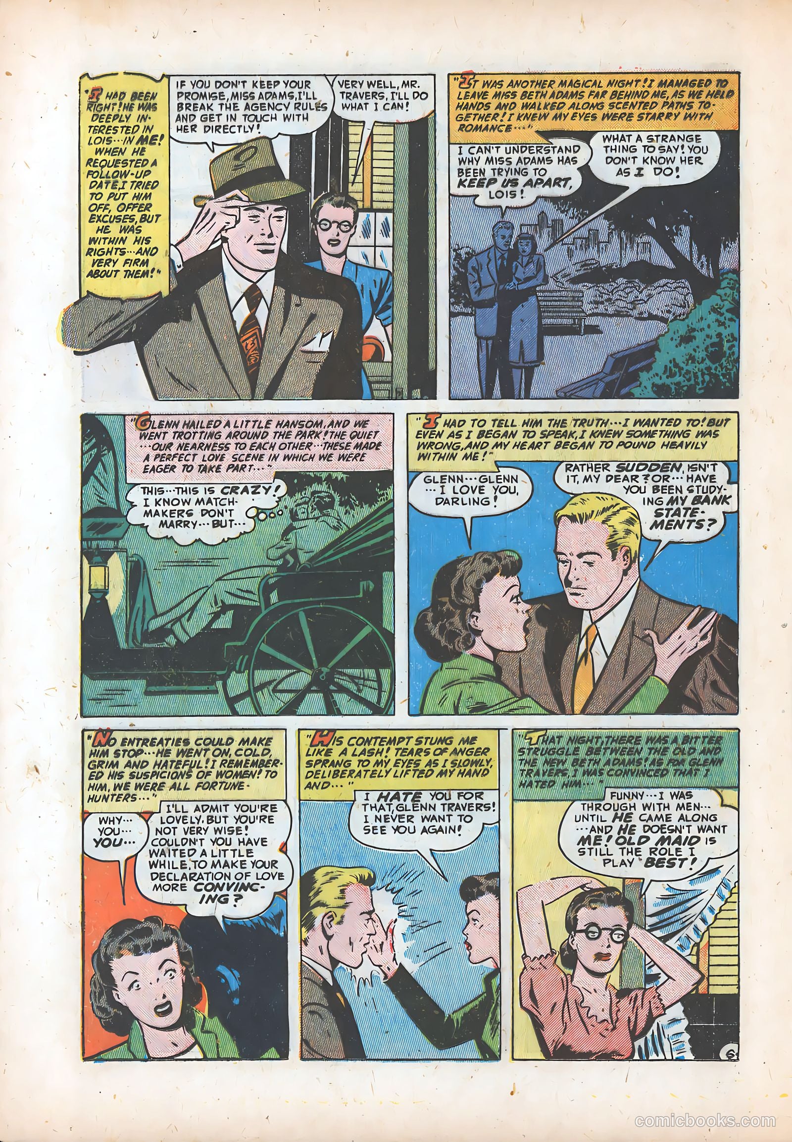Romantic Adventures #4 (1949) — page 30 of 52
