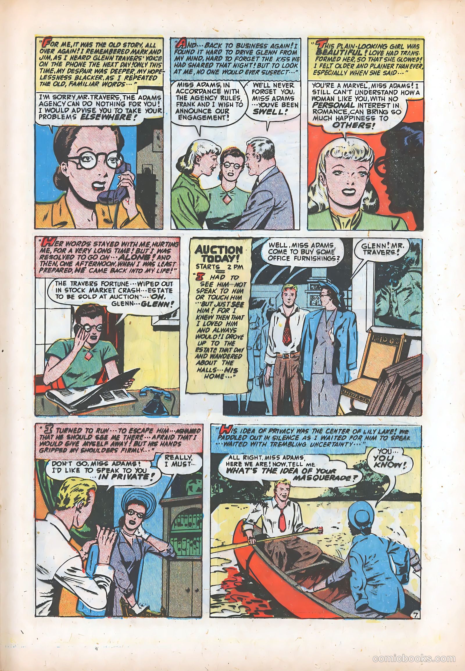 Romantic Adventures #4 (1949) — page 31 of 52