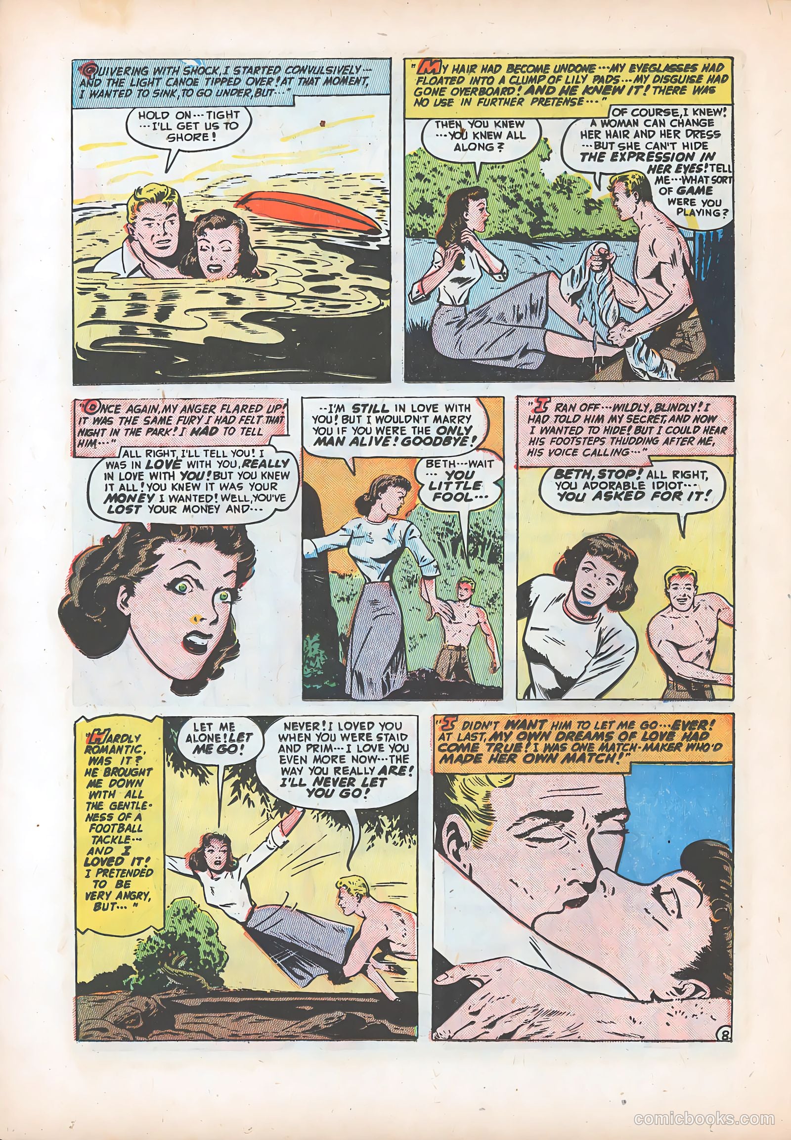 Romantic Adventures #4 (1949) — page 32 of 52