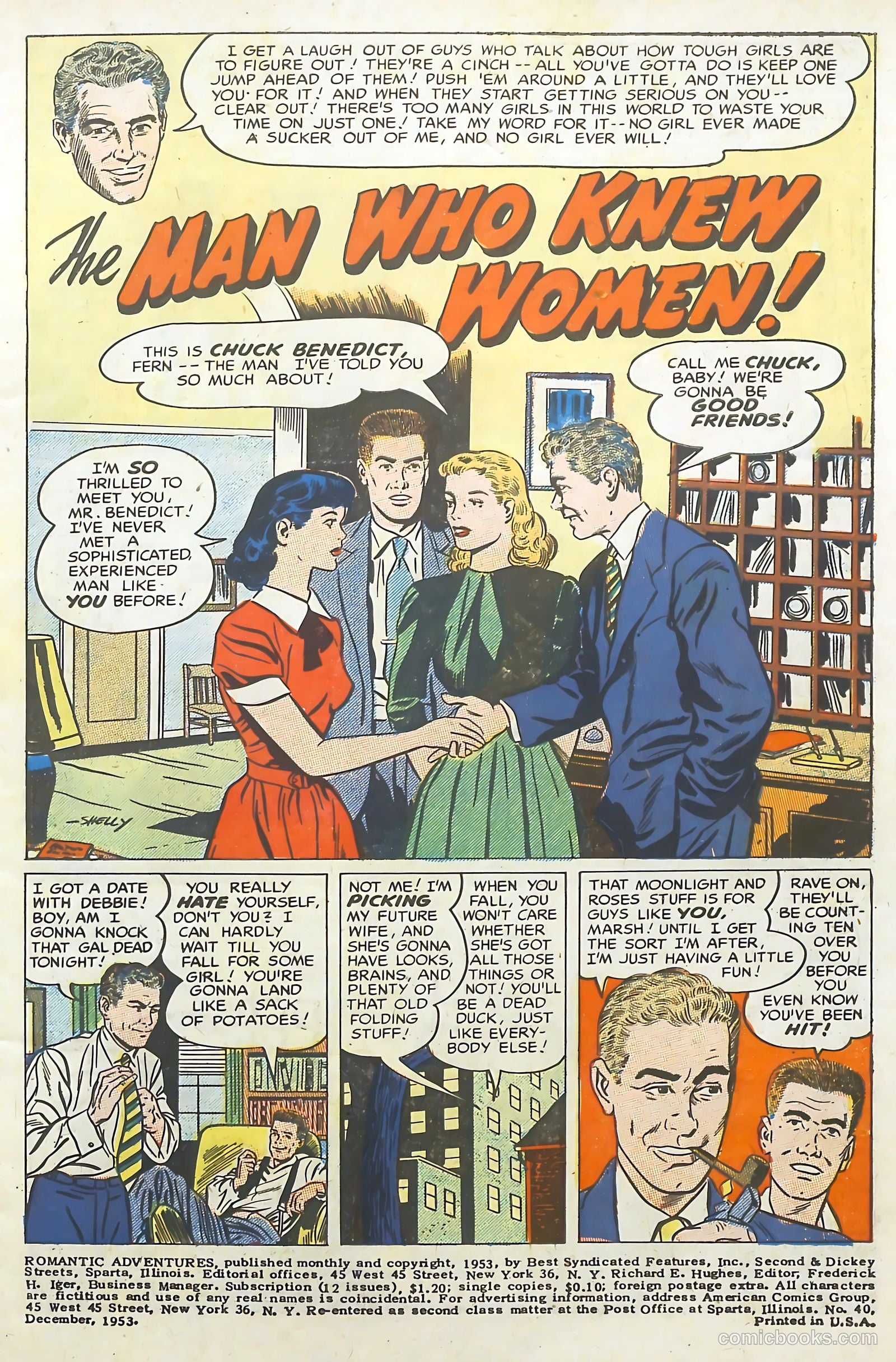 Romantic Adventures #40 (1953) — page 3 of 36