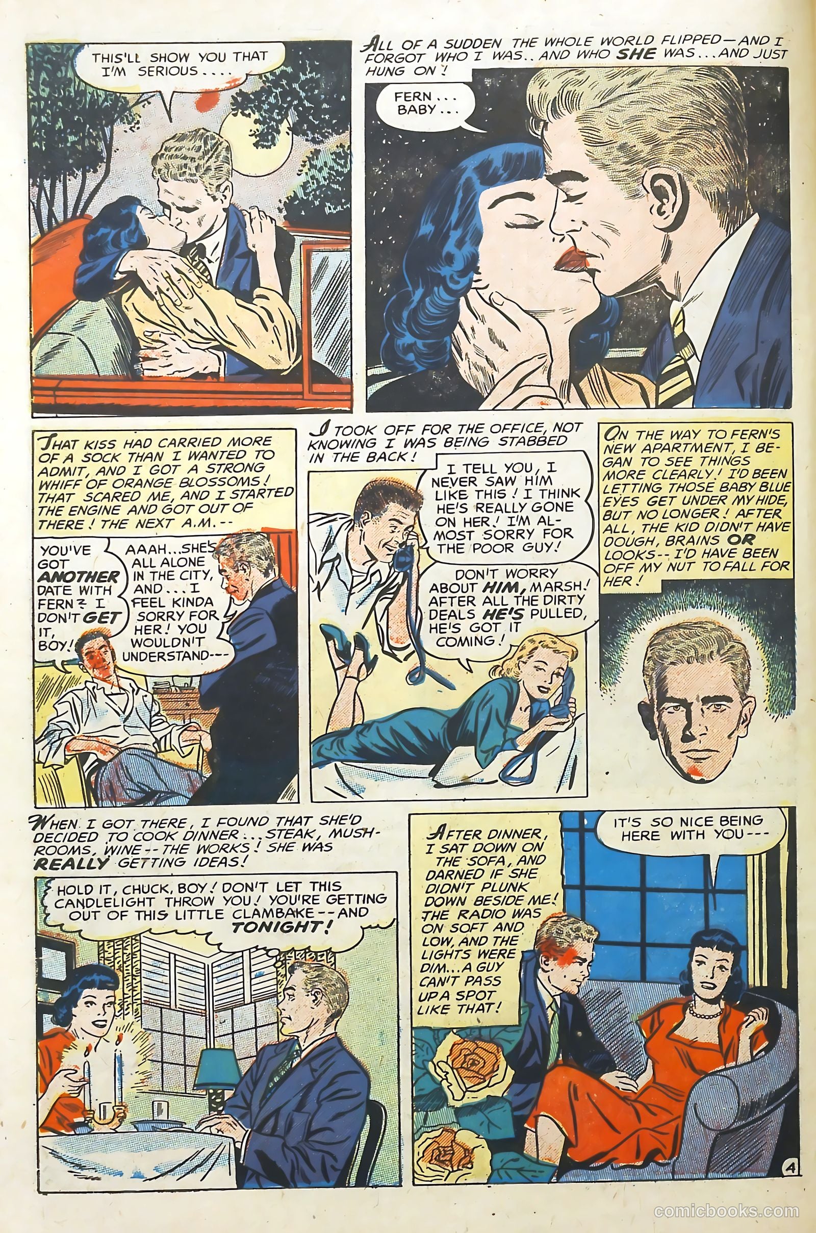 Romantic Adventures #40 (1953) — page 6 of 36
