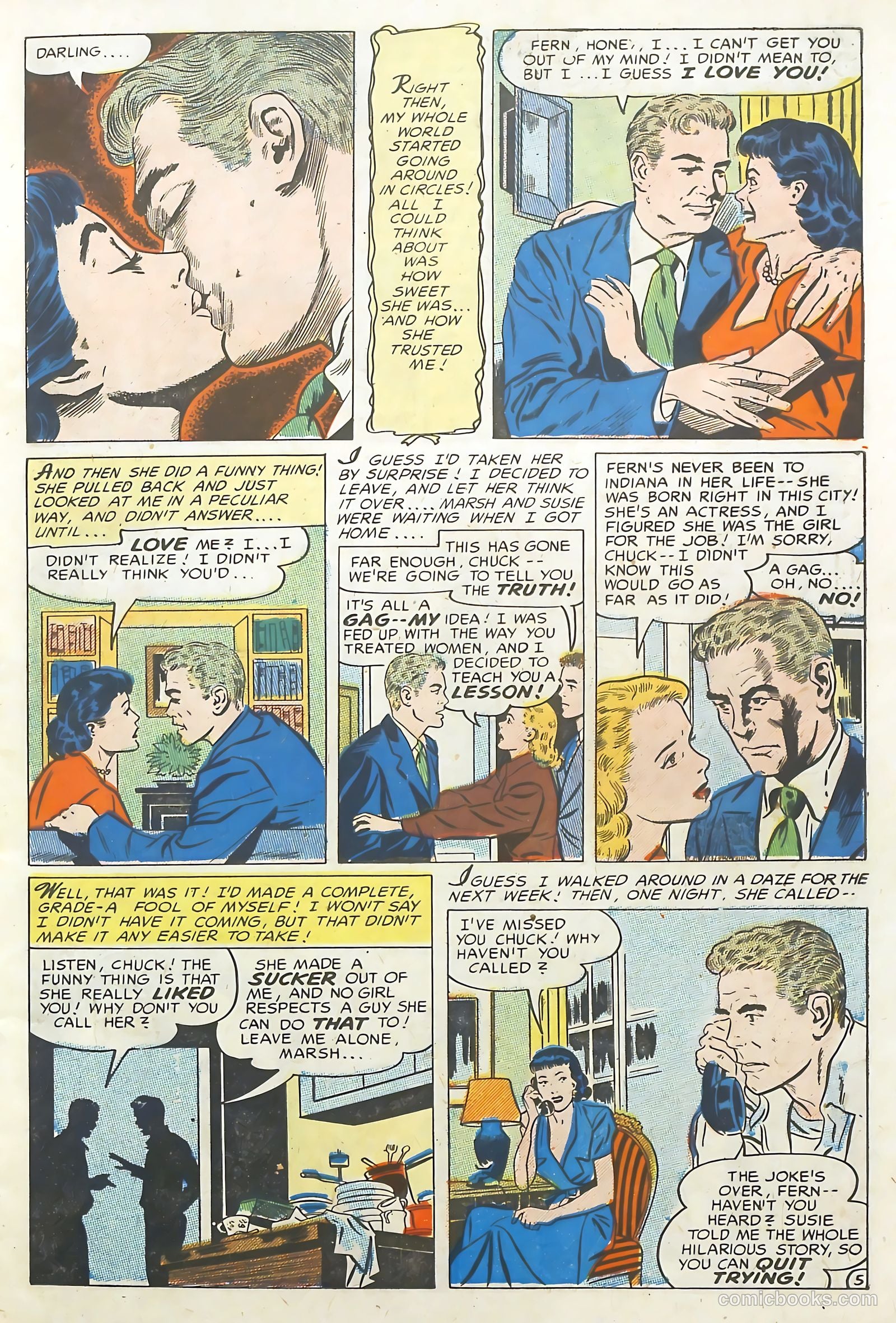Romantic Adventures #40 (1953) — page 7 of 36