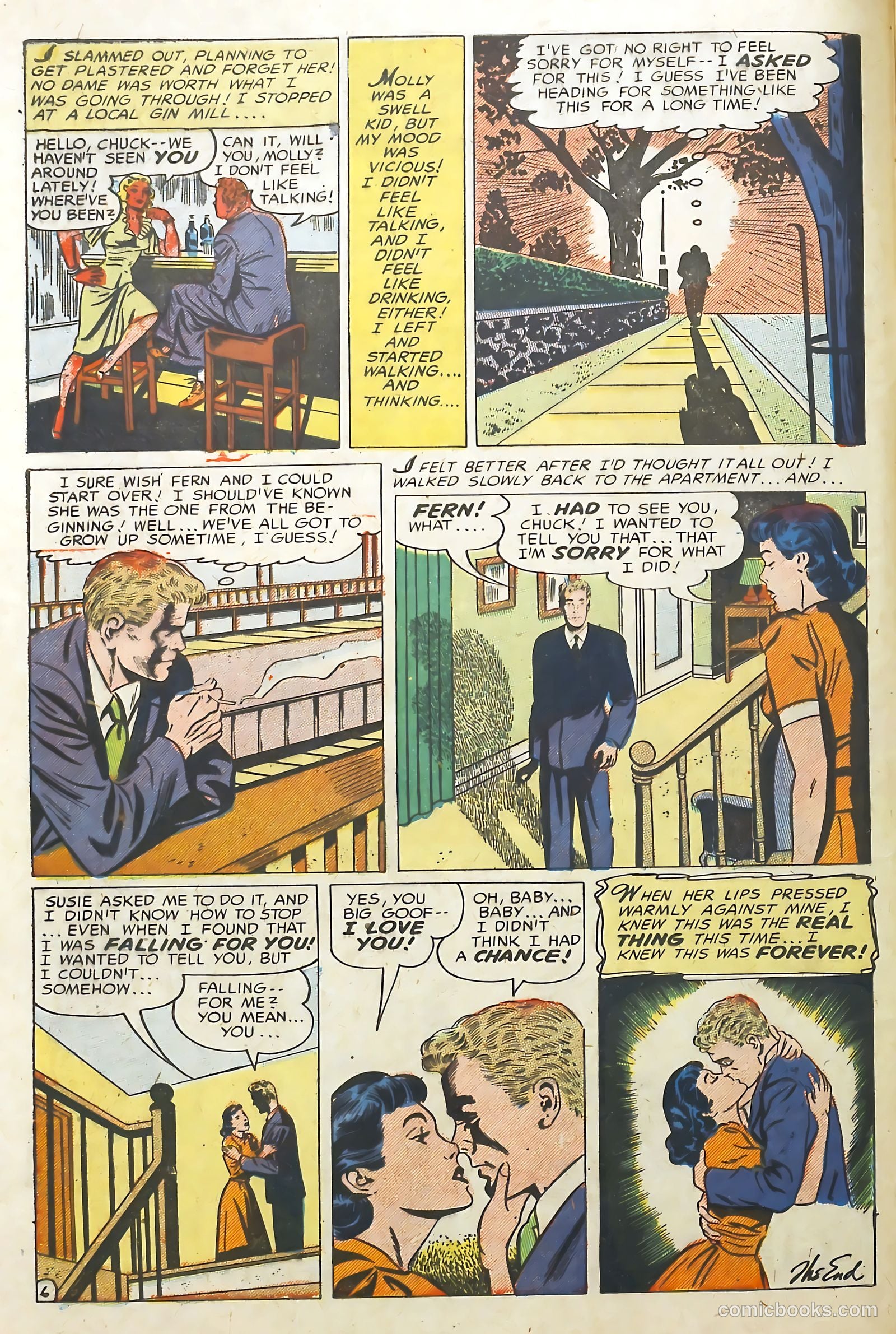 Romantic Adventures #40 (1953) — page 8 of 36