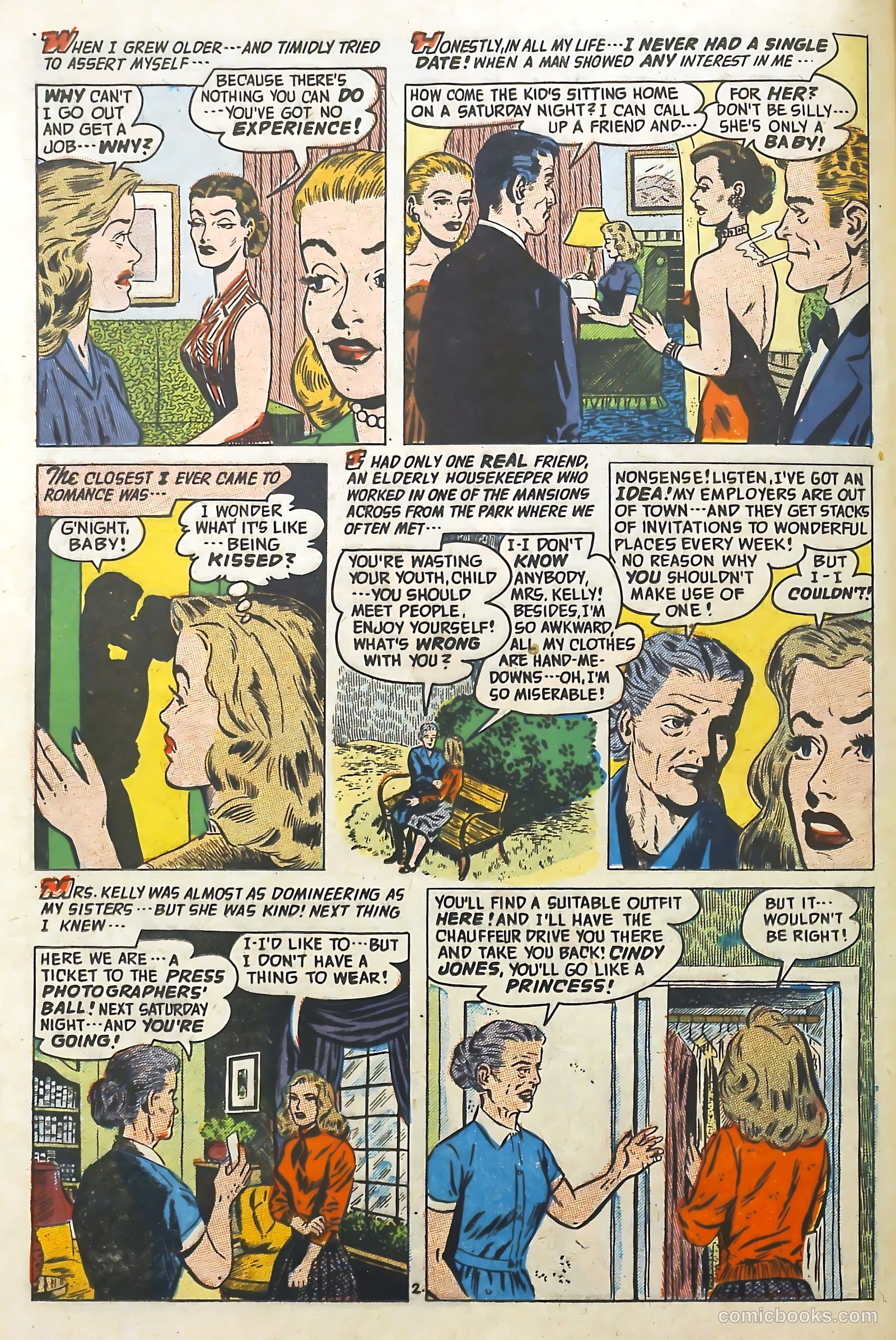 Romantic Adventures #40 (1953) — page 12 of 36