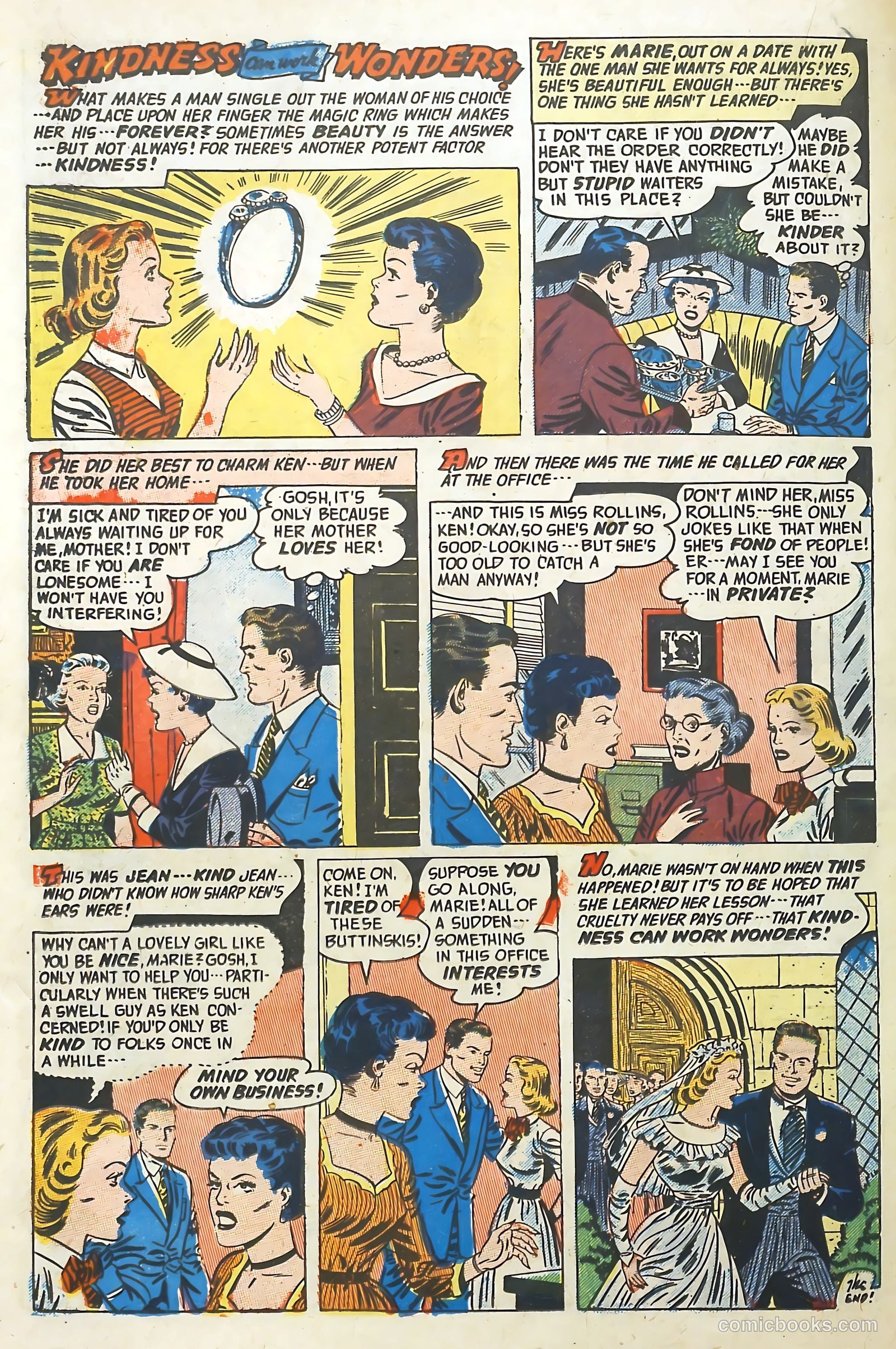 Romantic Adventures #40 (1953) — page 18 of 36