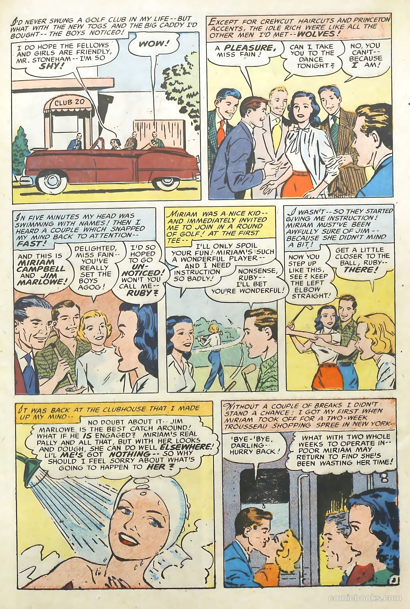 Romantic Adventures #40 (1953) — page 21 of 36
