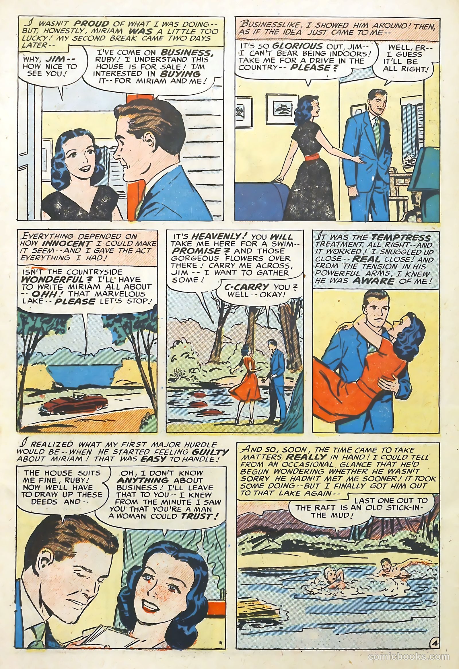 Romantic Adventures #40 (1953) — page 22 of 36