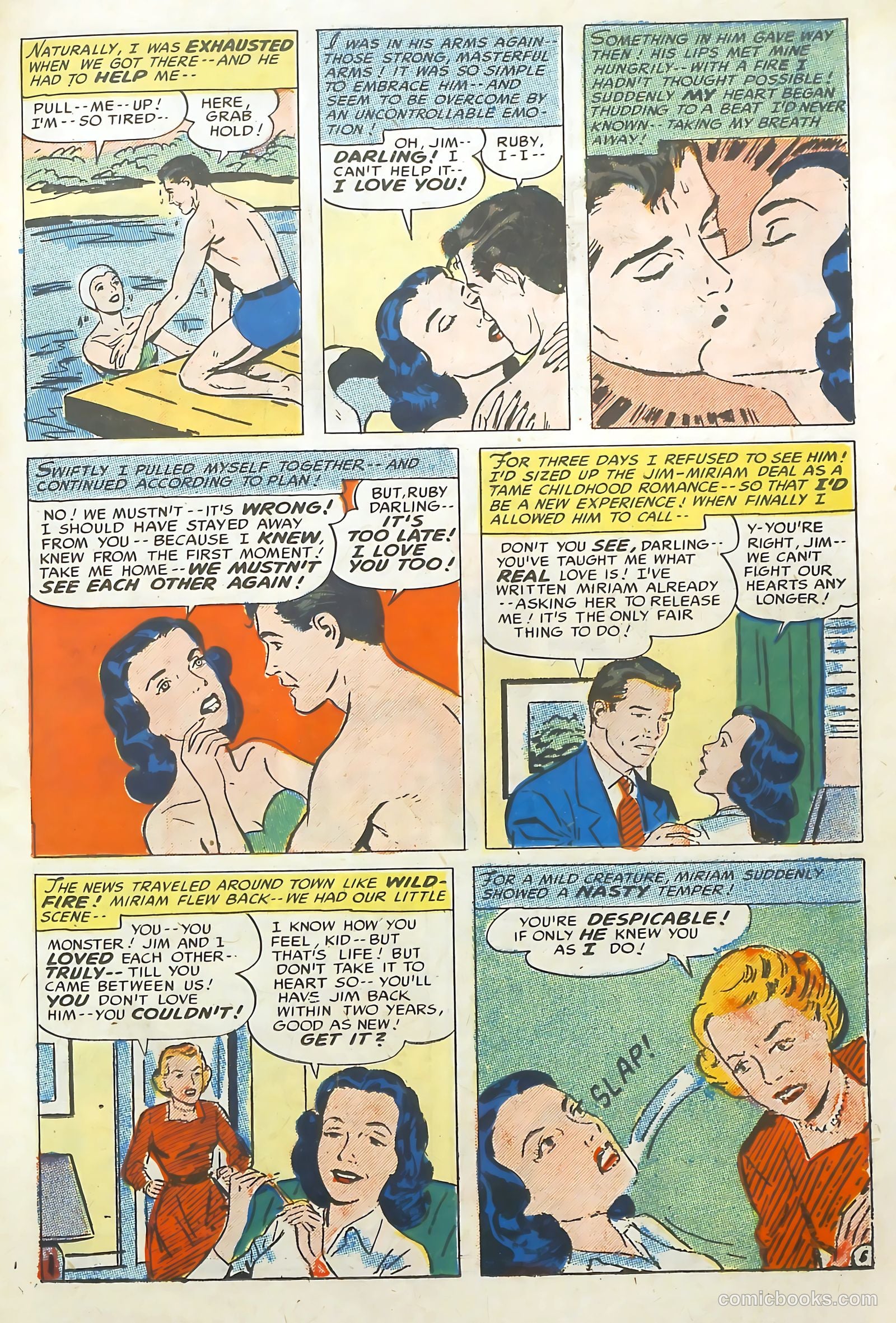 Romantic Adventures #40 (1953) — page 23 of 36