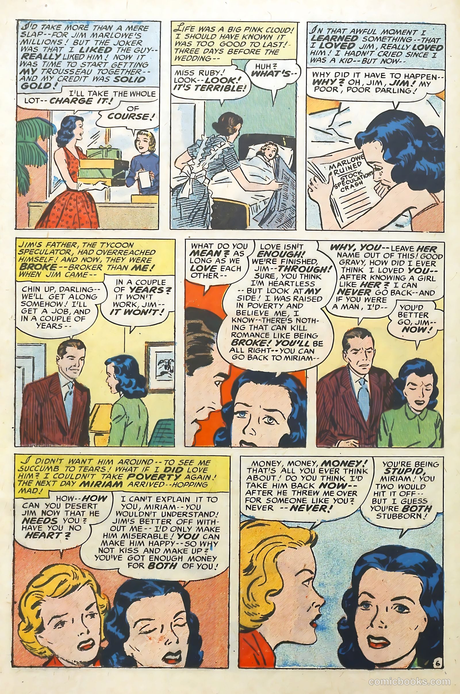 Romantic Adventures #40 (1953) — page 24 of 36