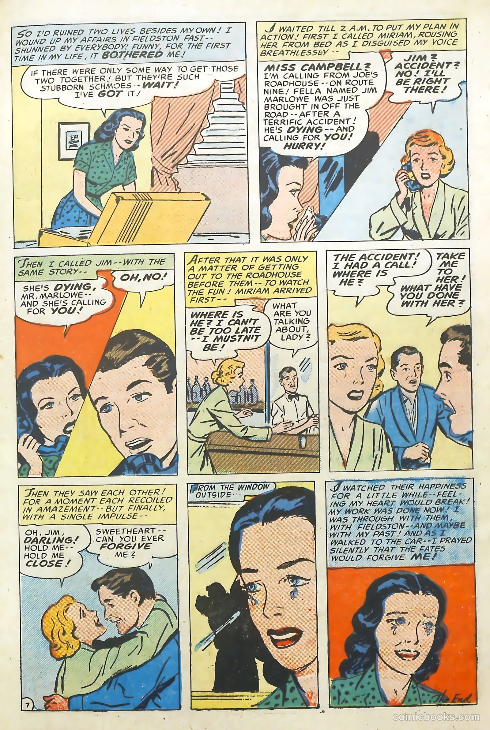 Romantic Adventures #40 (1953) — page 25 of 36