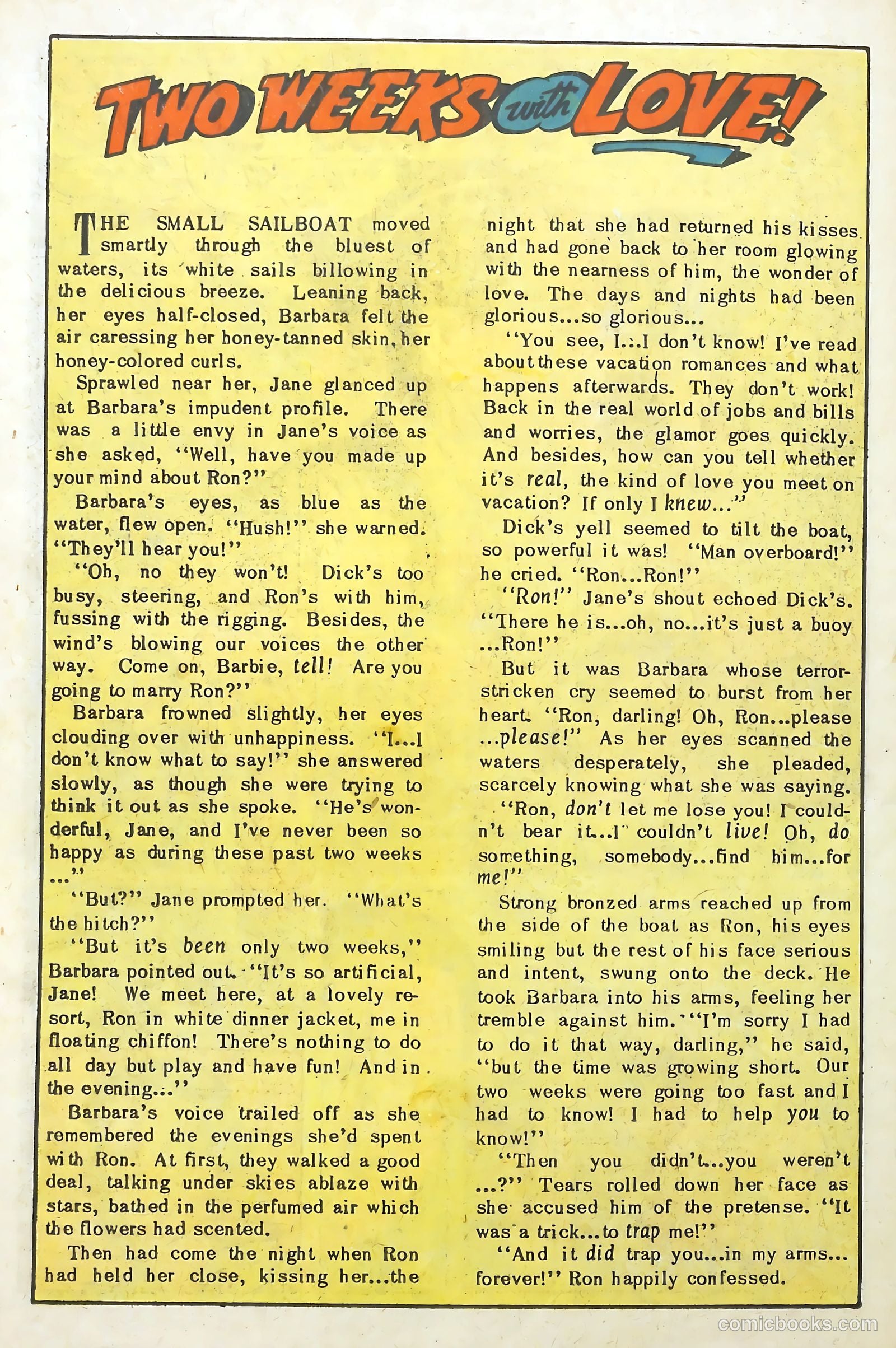 Romantic Adventures #40 (1953) — page 26 of 36
