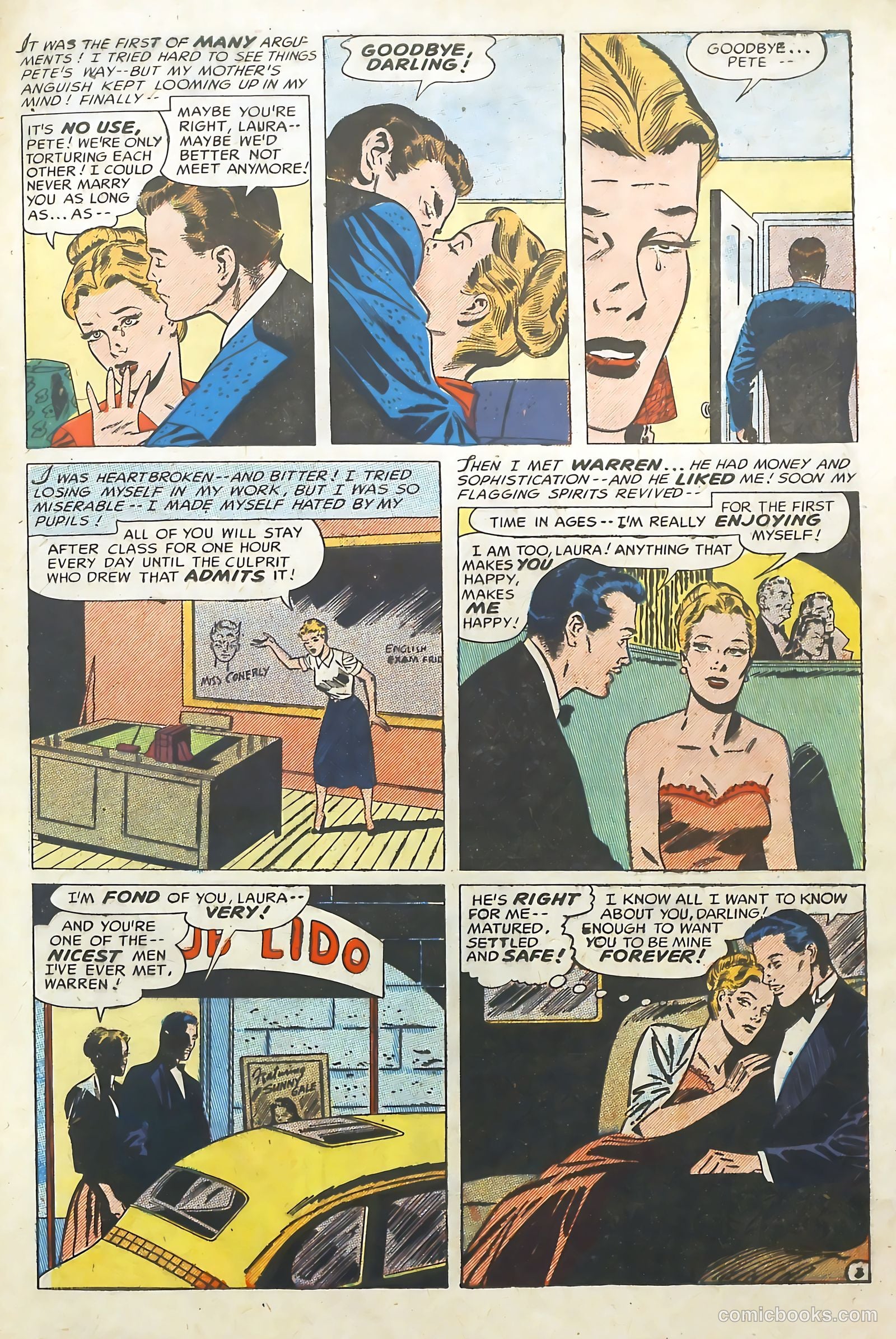 Romantic Adventures #40 (1953) — page 29 of 36