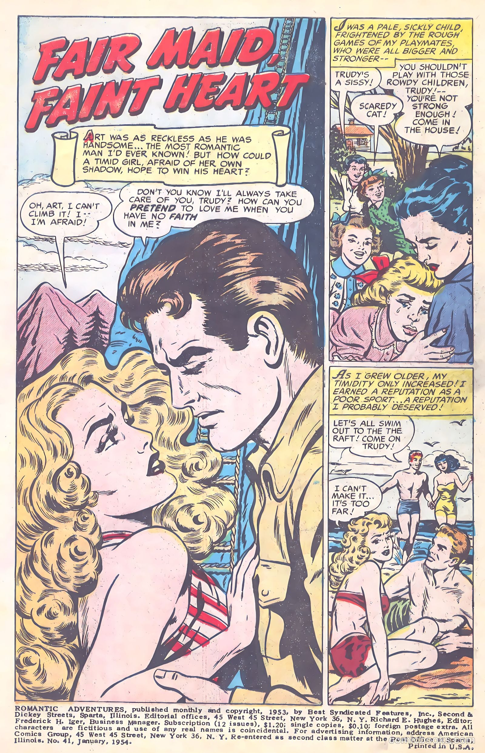Romantic Adventures #41 (1954) — page 4 of 37