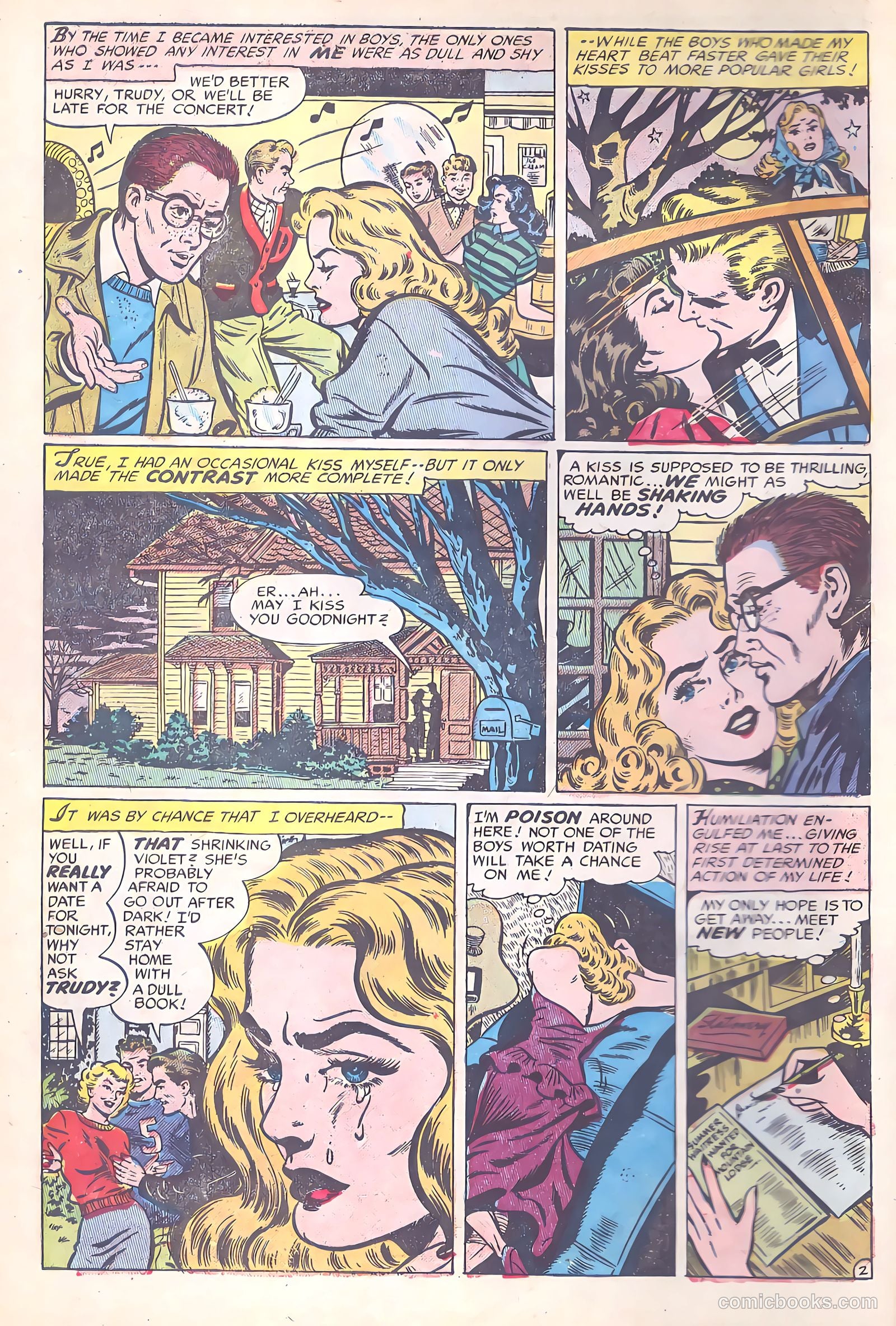 Romantic Adventures #41 (1954) — page 5 of 37