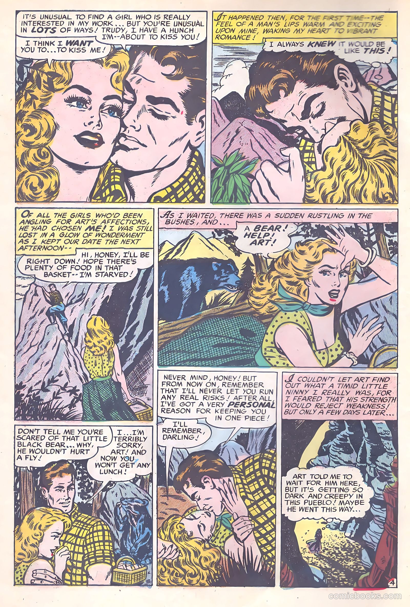 Romantic Adventures #41 (1954) — page 7 of 37
