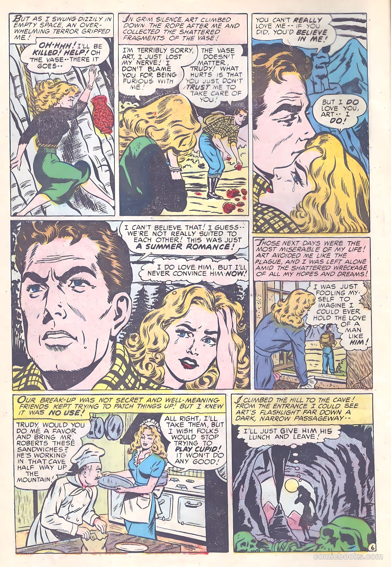 Romantic Adventures #41 (1954) — page 9 of 37