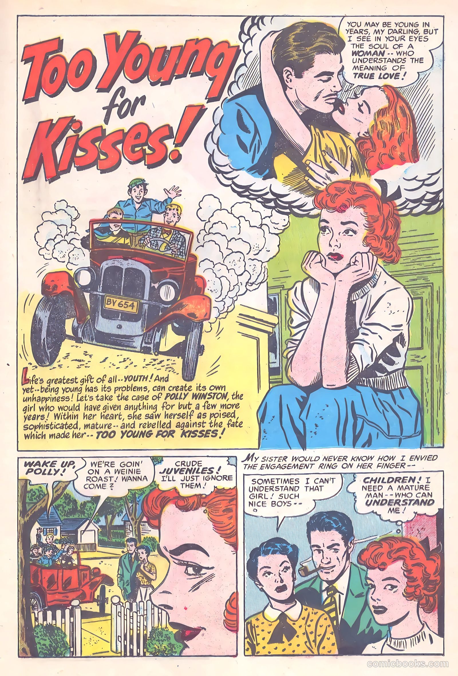 Romantic Adventures #41 (1954) — page 20 of 37