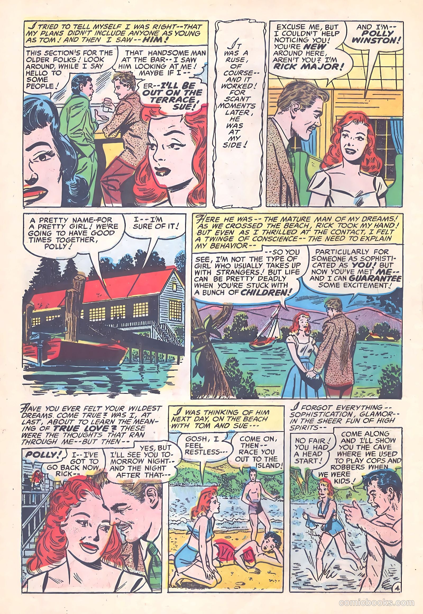 Romantic Adventures #41 (1954) — page 23 of 37