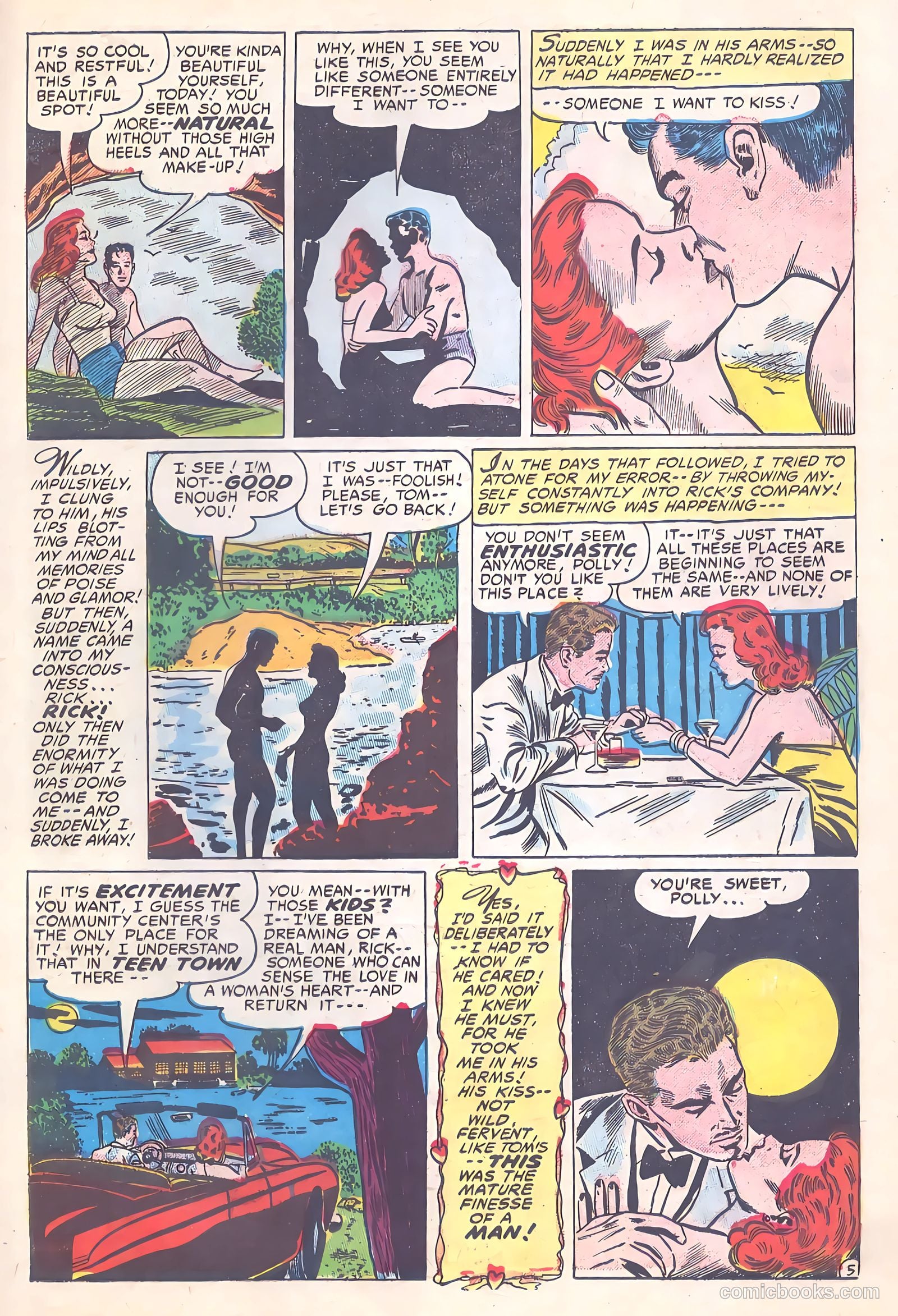 Romantic Adventures #41 (1954) — page 24 of 37