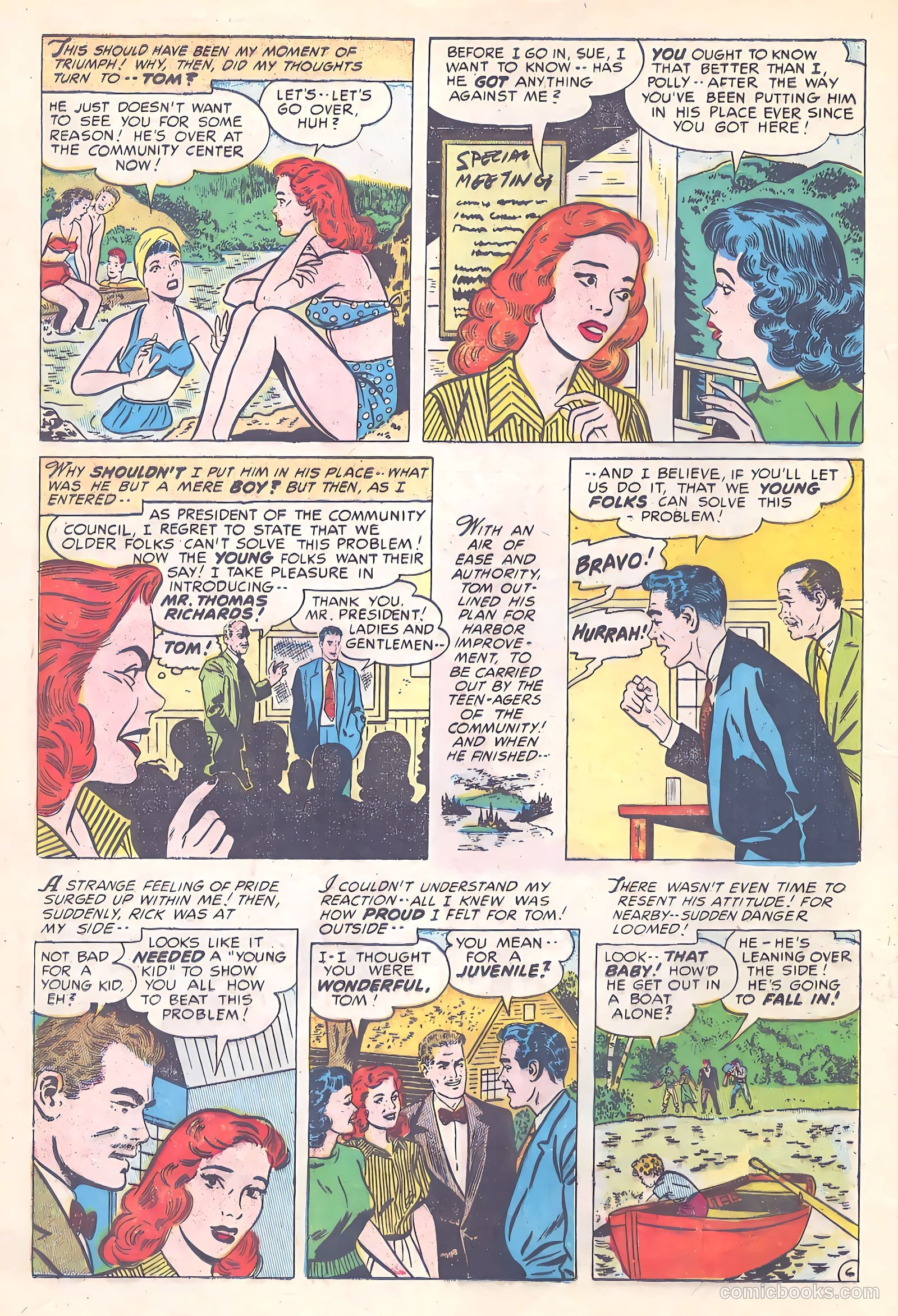 Romantic Adventures #41 (1954) — page 25 of 37