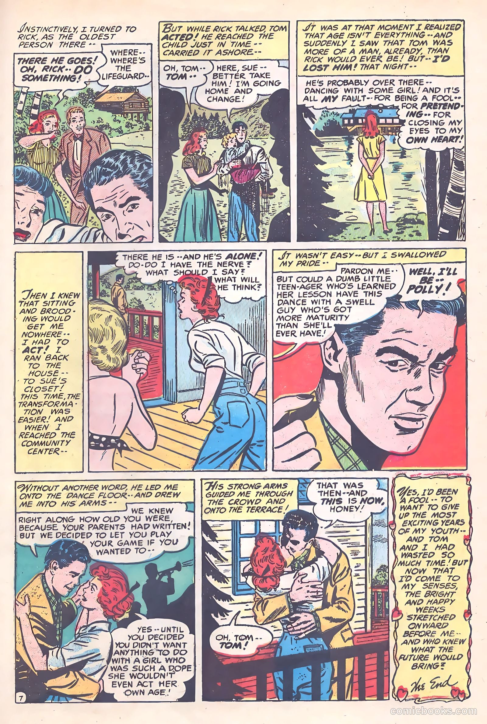 Romantic Adventures #41 (1954) — page 26 of 37