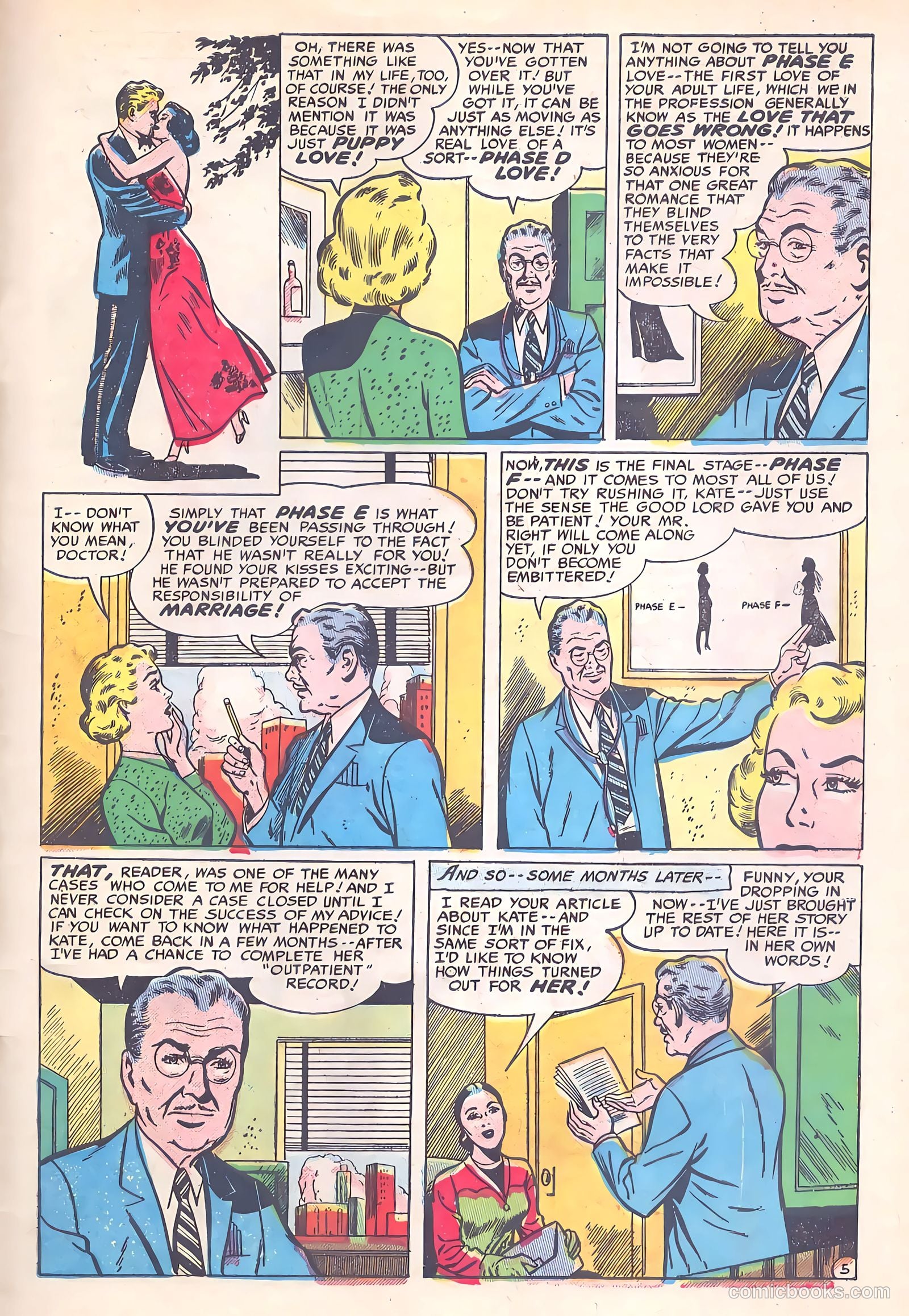 Romantic Adventures #41 (1954) — page 32 of 37
