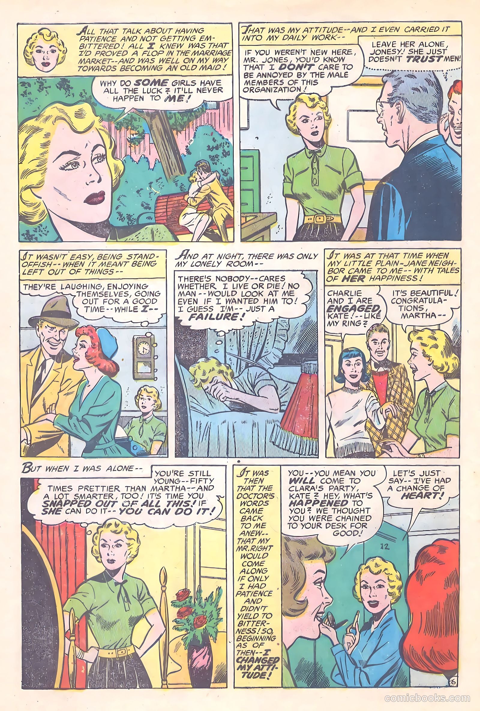 Romantic Adventures #41 (1954) — page 33 of 37
