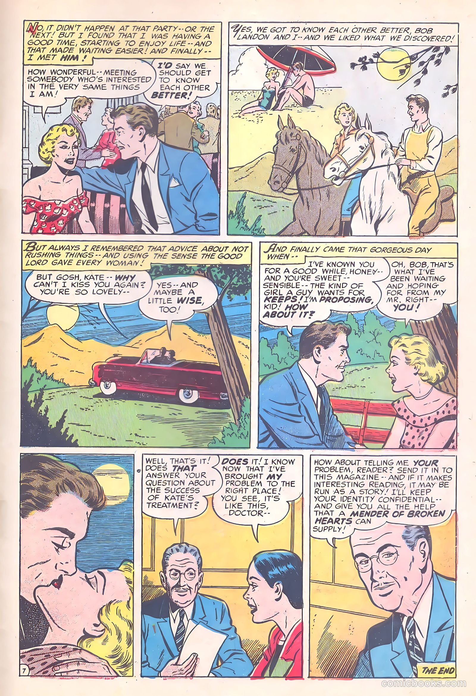 Romantic Adventures #41 (1954) — page 34 of 37