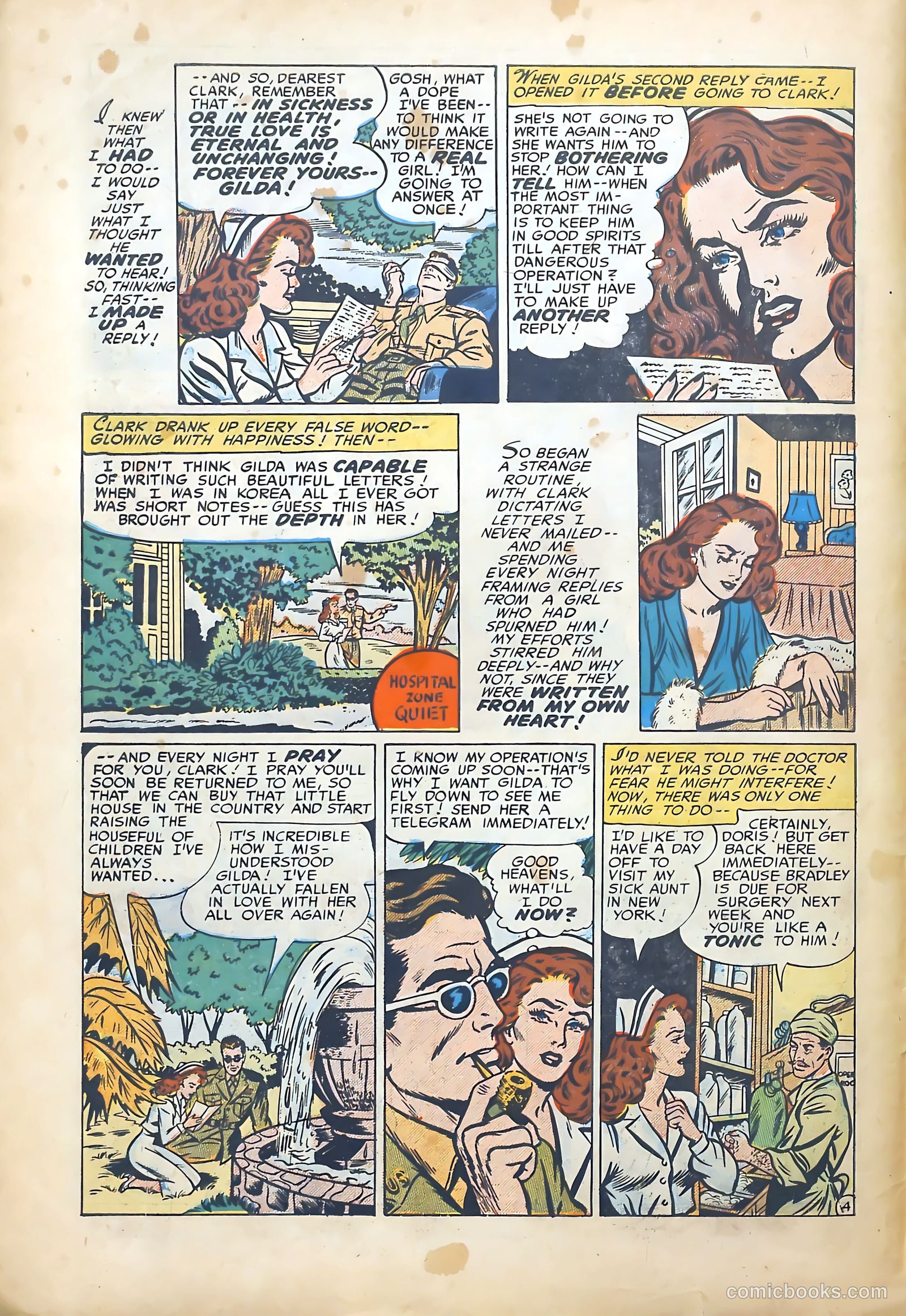 Romantic Adventures #42 (1954) — page 6 of 36